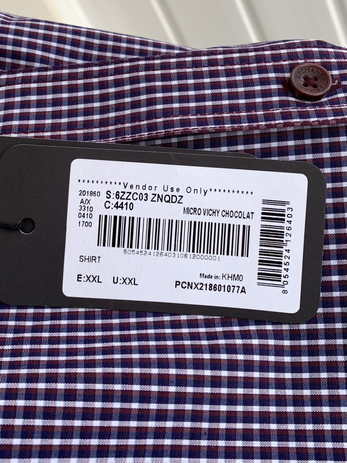 Giorgio Armani ARMANI EXCHANGE Long Sleeve Button Shirt Mens Size XXL Size US XXL / EU 58 / 5 - 9 Thumbnail