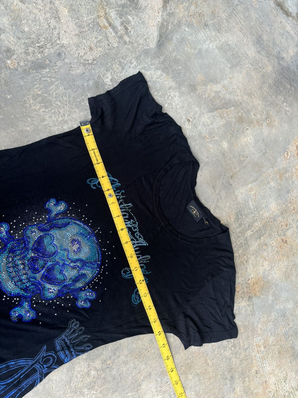 Hysteric Glamour Y2k Christian Audiger Los Angles Skull Women's Tshirt Size M / US 6-8 / IT 42-44 - 10 Thumbnail