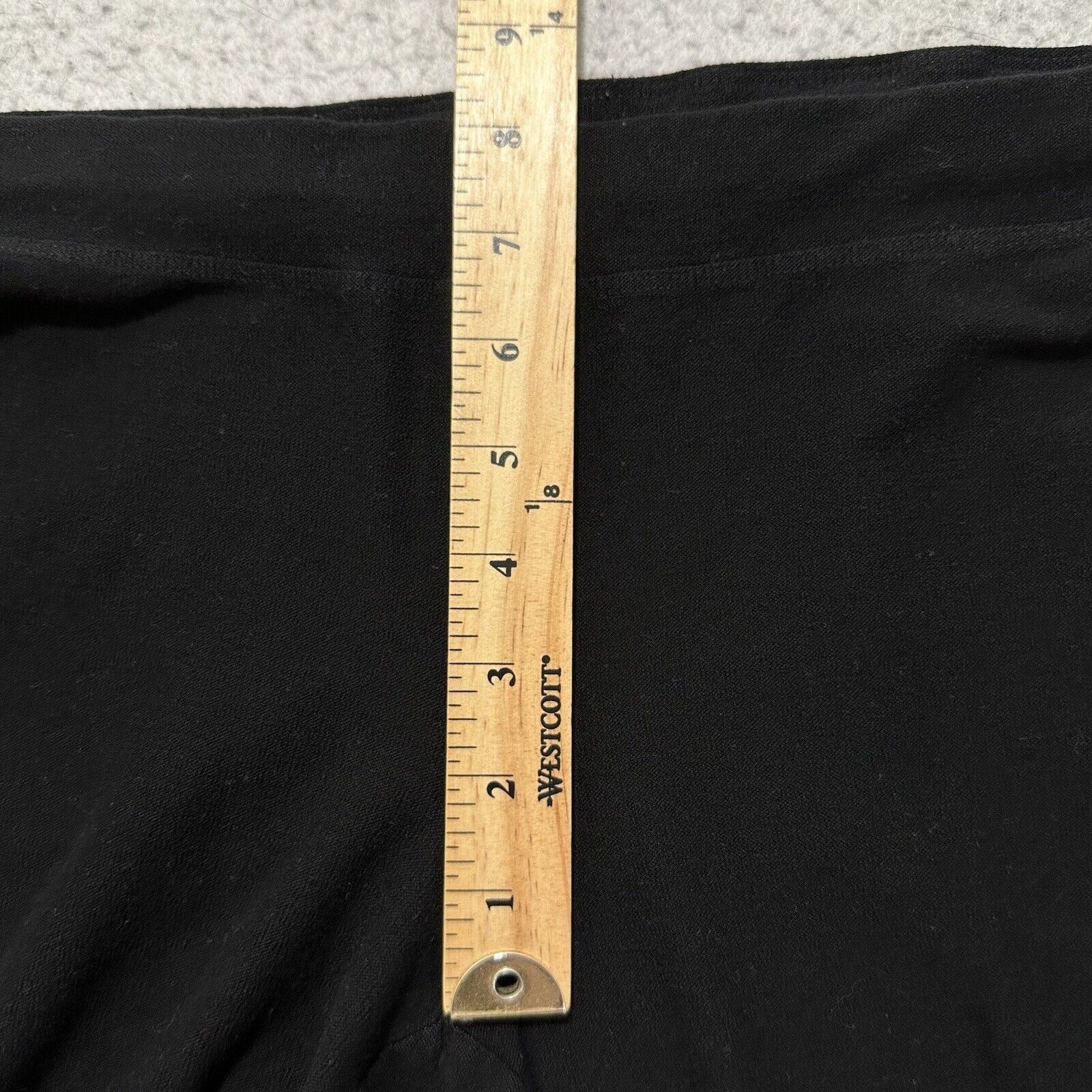 Eileen Fisher Eileen Fisher Medium Pull On Pants Black Stretch 27" Inseam Size 32" / US 10 / IT 46 - 11 Thumbnail