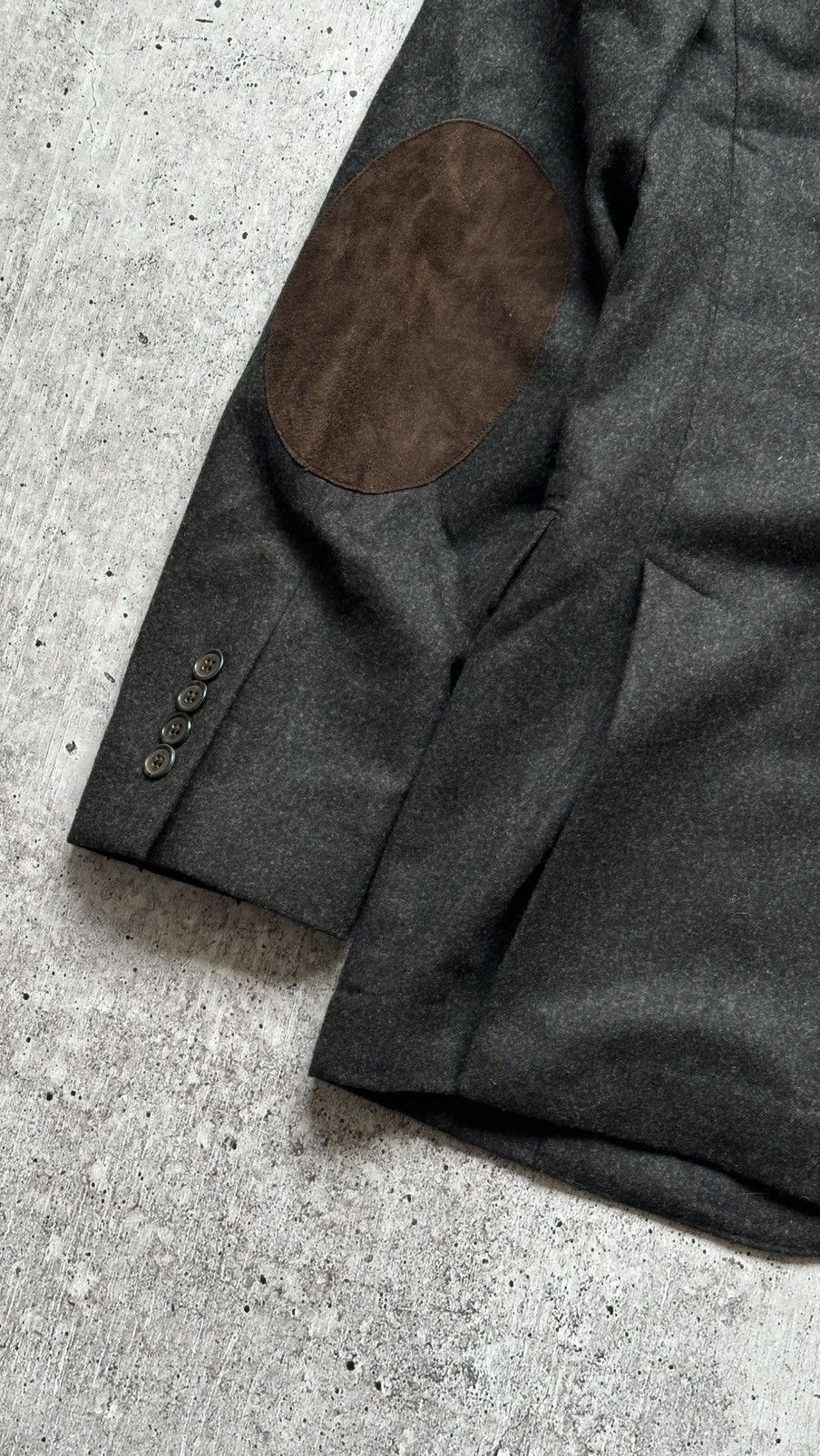 Polo Ralph Lauren Polo Ralph Lauren Wool Blazer With Suede Size 38R - 13 Thumbnail