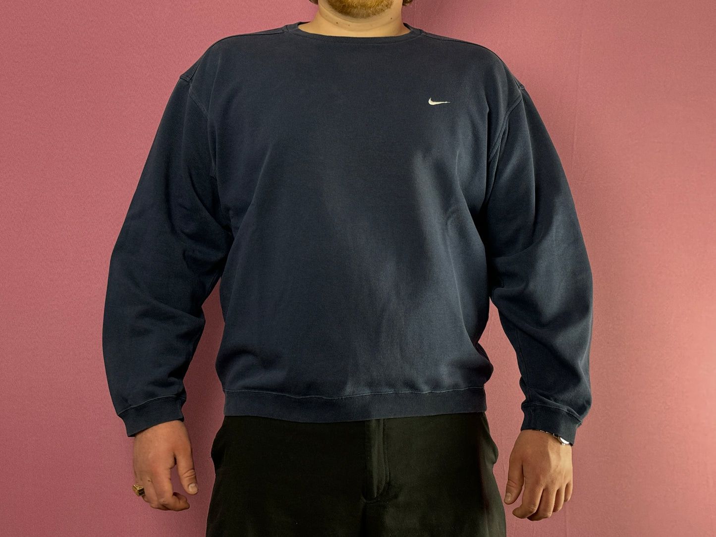 Nike 90s Nike Swoosh Vintage Men's Sweatshirt - XL Size US XL / EU 56 / 4 - 4 Thumbnail