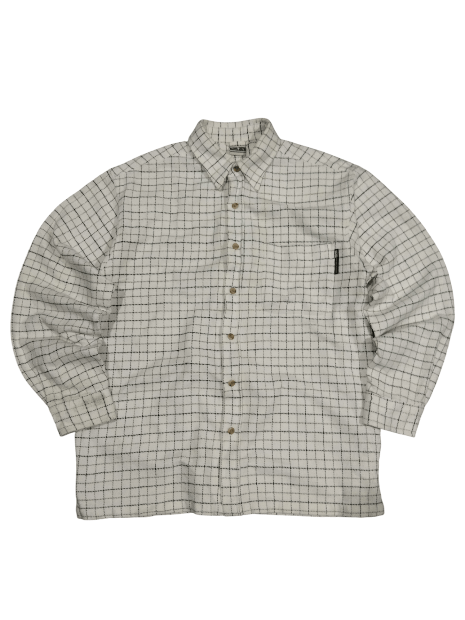 Ocean Pacific Ocean Pacific Long Sleeve Grid Shirt Size US L / EU 52-54 / 3 - 1 Thumbnail
