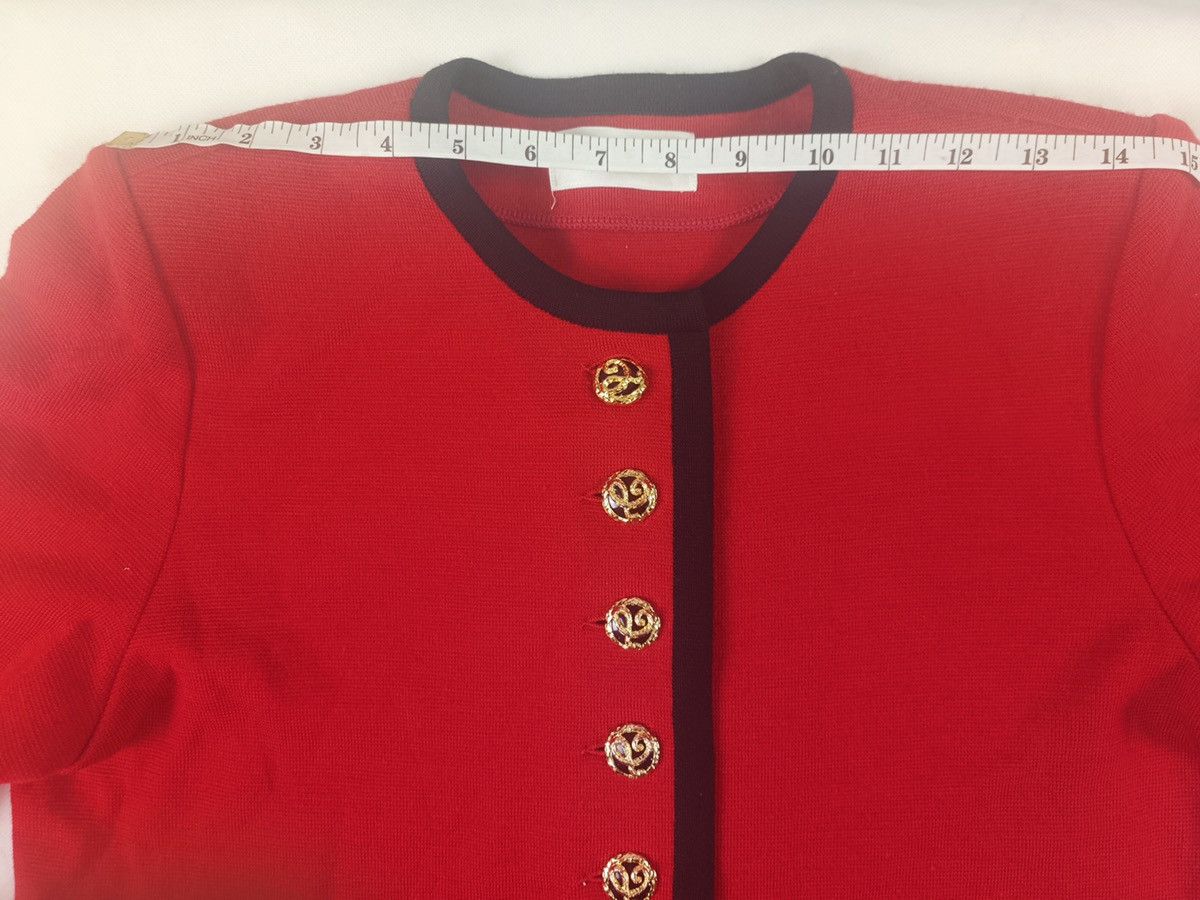 Designer × Vintage × Yves Saint Laurent Cardigan Yves Saint Laurent Size M / US 6-8 / IT 42-44 - 9 Thumbnail