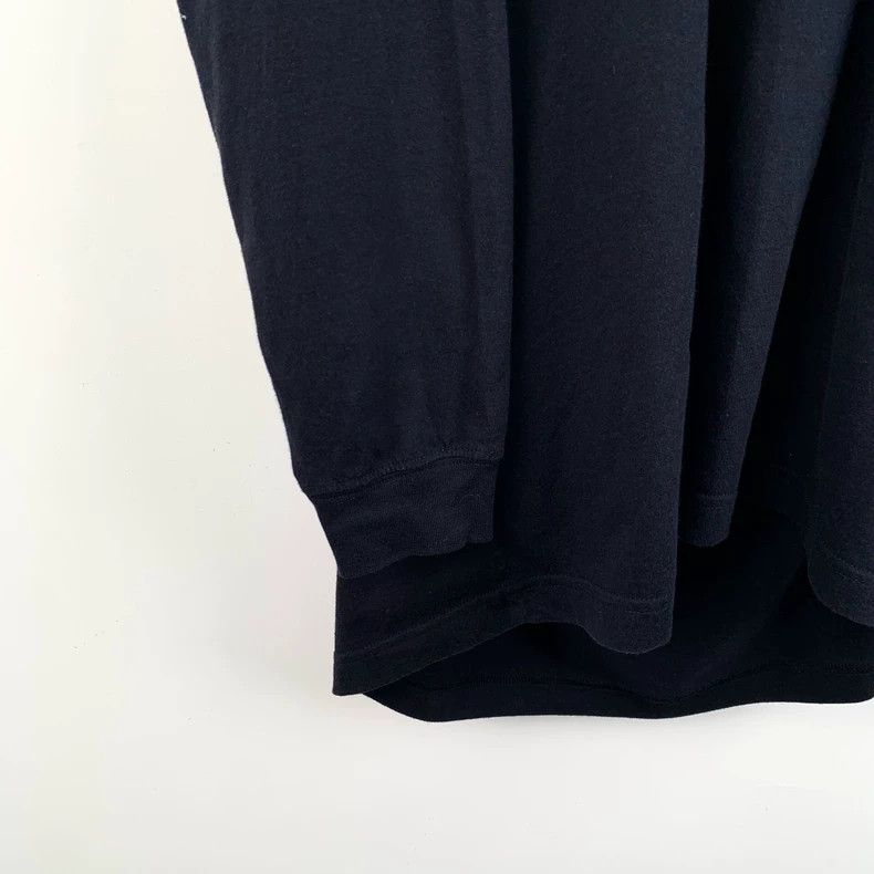 Balenciaga Balenciaga Black logo monogrammed cotton hooded drawstring Size US S / EU 44-46 / 1 - 5 Thumbnail