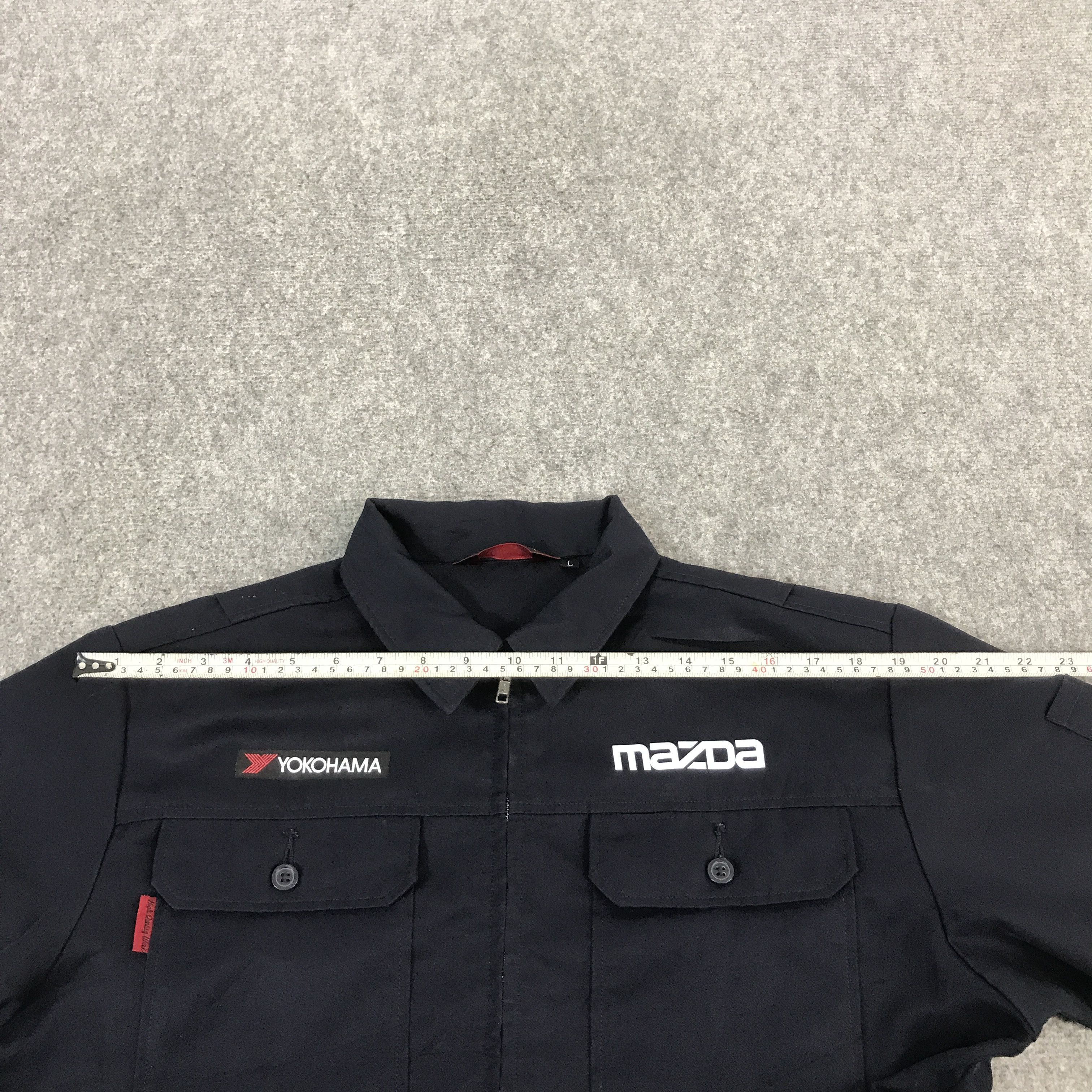 Japanese Brand Vtg Mazda x Yokohama racing Japan jacket Size US L / EU 52-54 / 3 - 9 Thumbnail