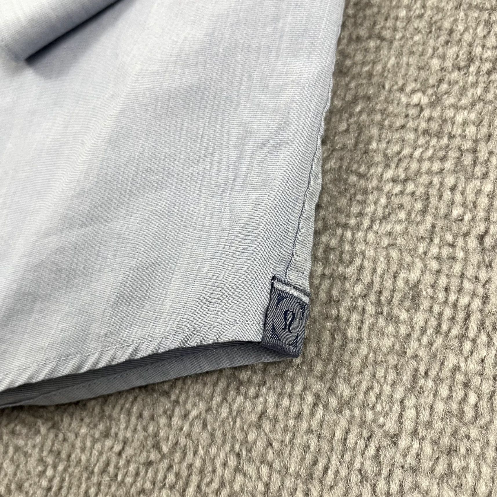 Lululemon Lululemon Shirt Button Up Men Medium Blue Long Sleeve Casual Work Office Stretch Size US M / EU 48-50 / 2 - 2 Thumbnail