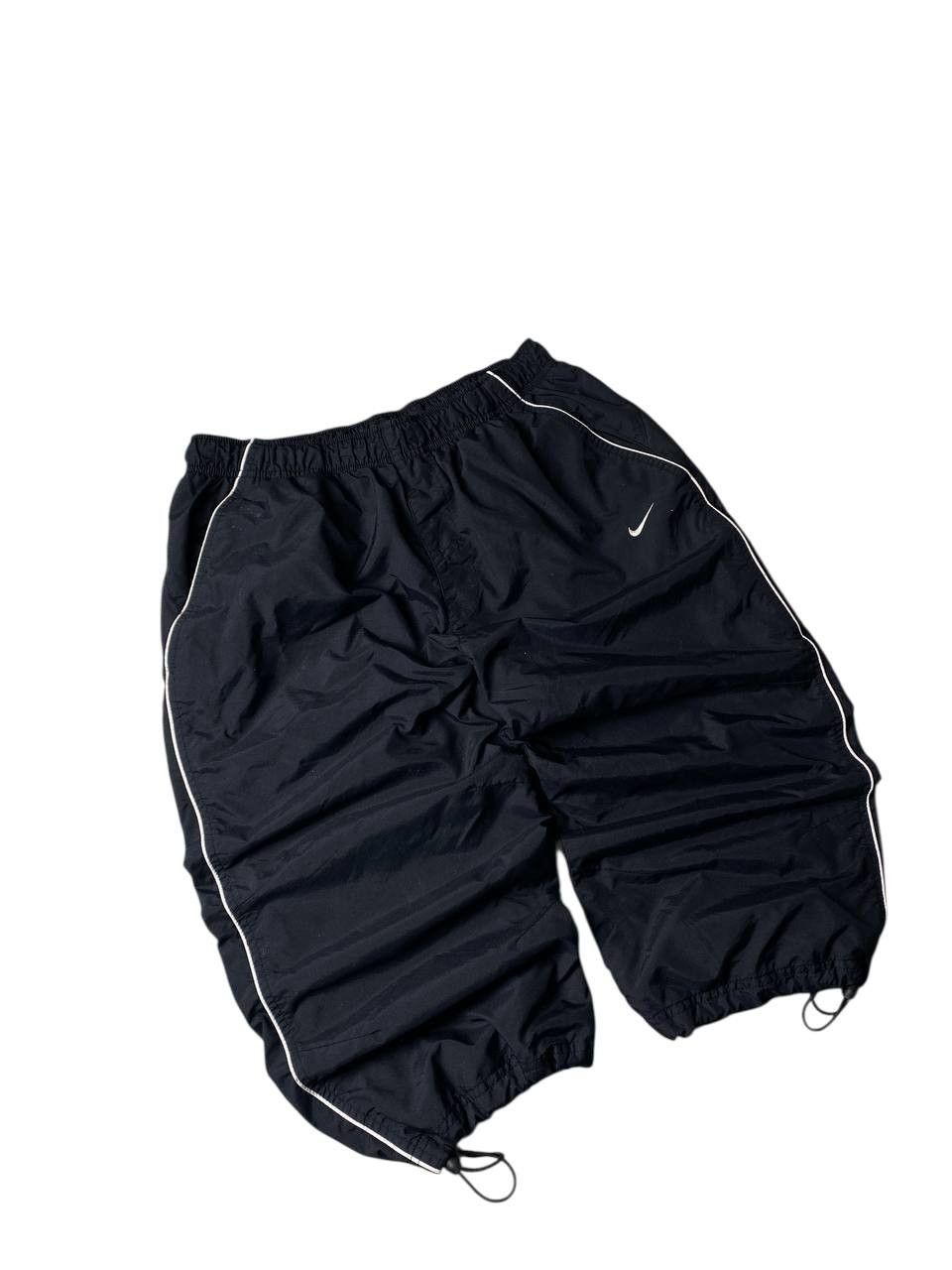 Nike Vintage Nike Drill Strips Nylon Shorts Y2K long Size US 34 / EU 50 - 2 Thumbnail