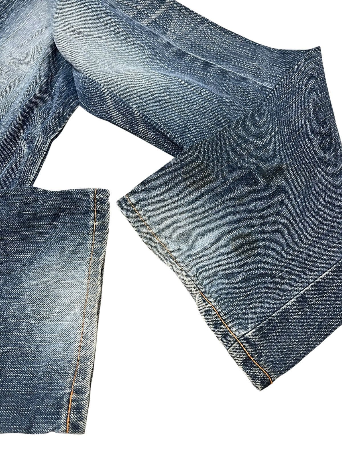 Edwin Vintage Edwin 503 Blue Trip Straight Cut Size US 30 / EU 46 - 15 Thumbnail