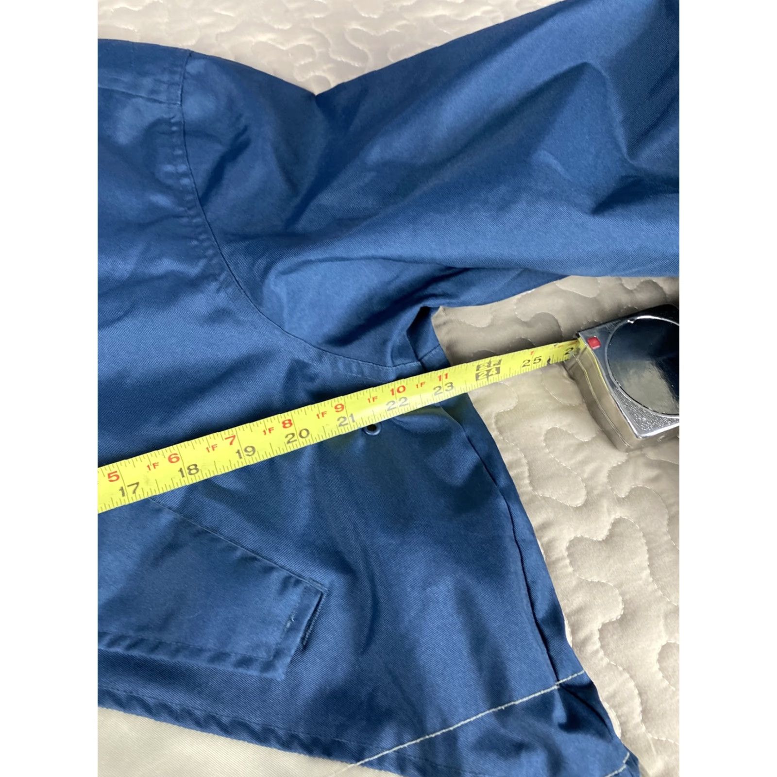 Nike Nike Skateboarding Jacket Mens L Navy & Tan Parka Coat Winter Rain Size US L / EU 52-54 / 3 - 7 Thumbnail