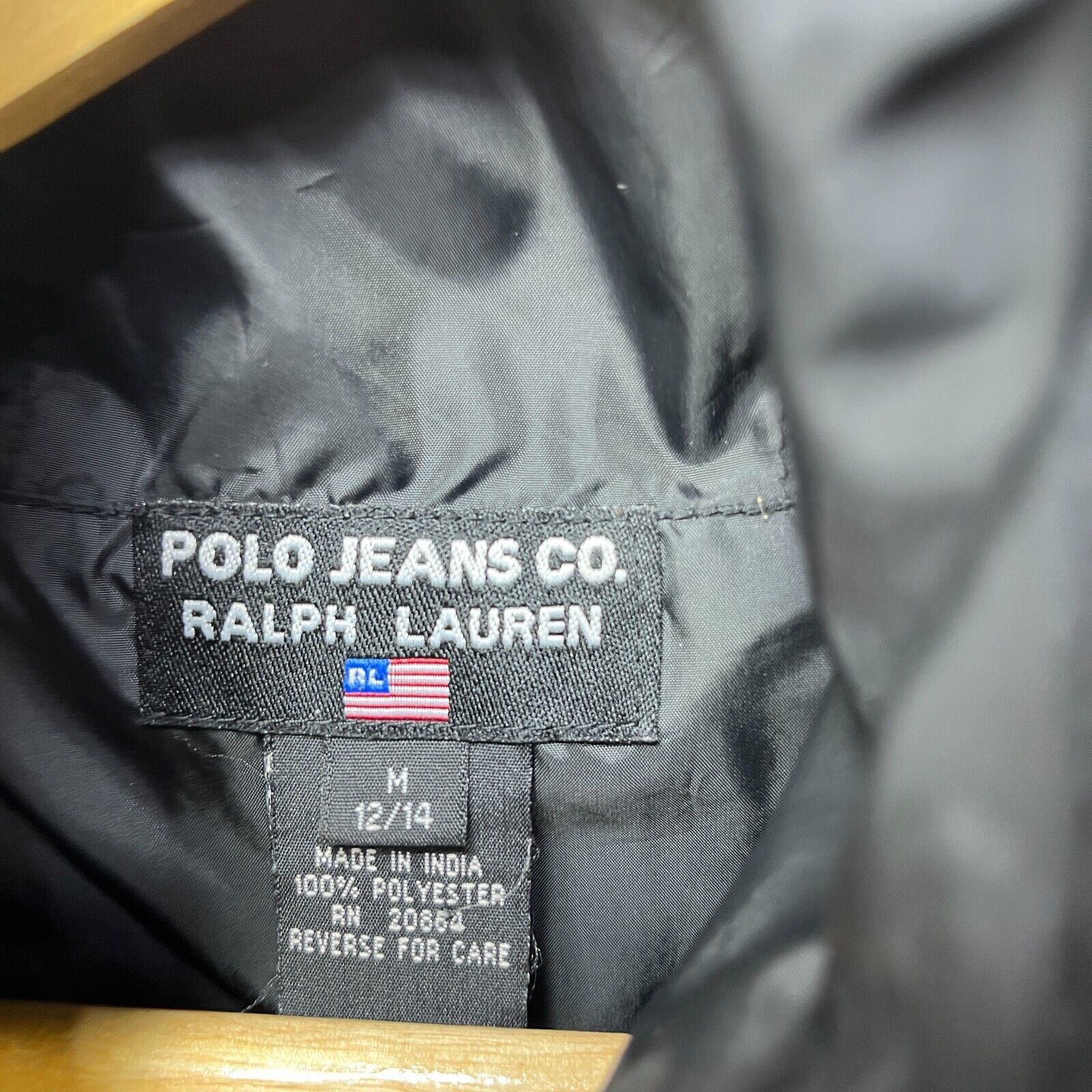 Ralph Lauren × Vintage Vintage Polo Ralph Lauren Jeans Windbreaker Jacket Medium Size US M / EU 48-50 / 2 - 6 Thumbnail