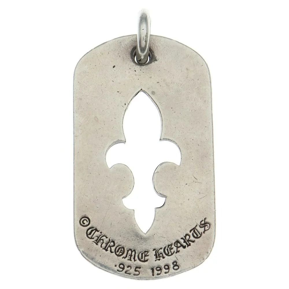 Chrome Hearts 🔥 CHROME HEARTS CUT OUT FLEUR DOG TAG SILVER Size ONE SIZE - 1 Thumbnail