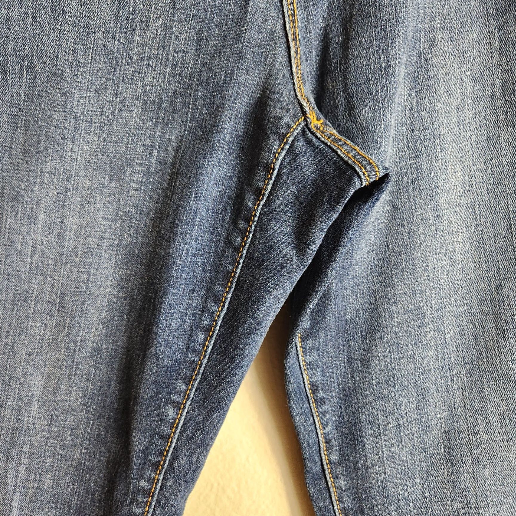 Lands' End VINTAGE Lands End Womens Midrise Slim Ankle Crop Jeans-Size 14 Blue 27 Inseam Womens Size 36" / US 14 / IT 50 - 3 Thumbnail