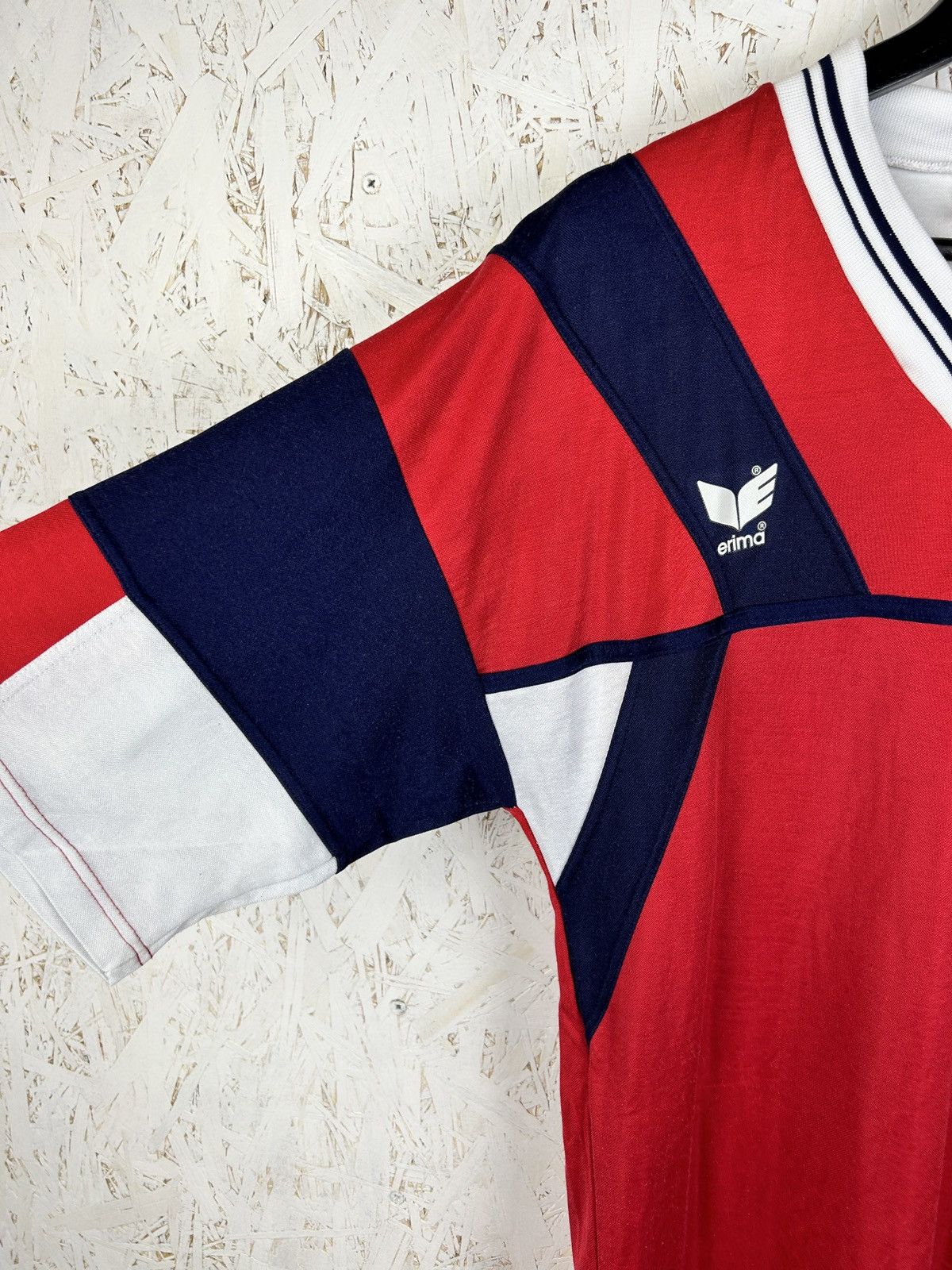 Vintage 80s Vintage Erima Croatia HNS Retro Soccer Football Jersey Size US XL / EU 56 / 4 - 3 Thumbnail