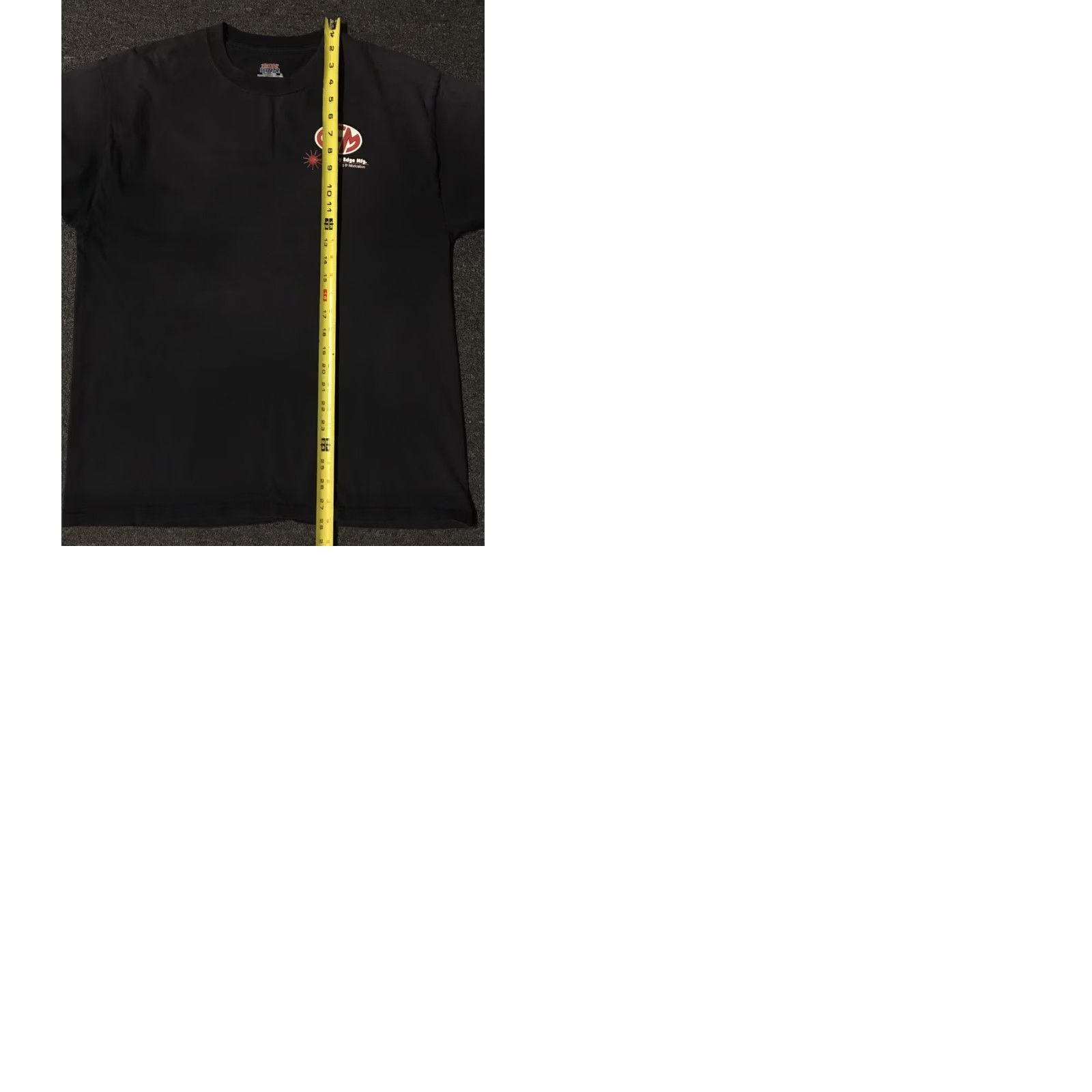 Thrasher VINTAGE We Have A Frickin Laser Beam Construction Shirt L Thrashed Black Mens Short Sleeve T-Shirt Grunge Skate 80s 90s Funny Joke Size US L / EU 52-54 / 3 - 9 Thumbnail