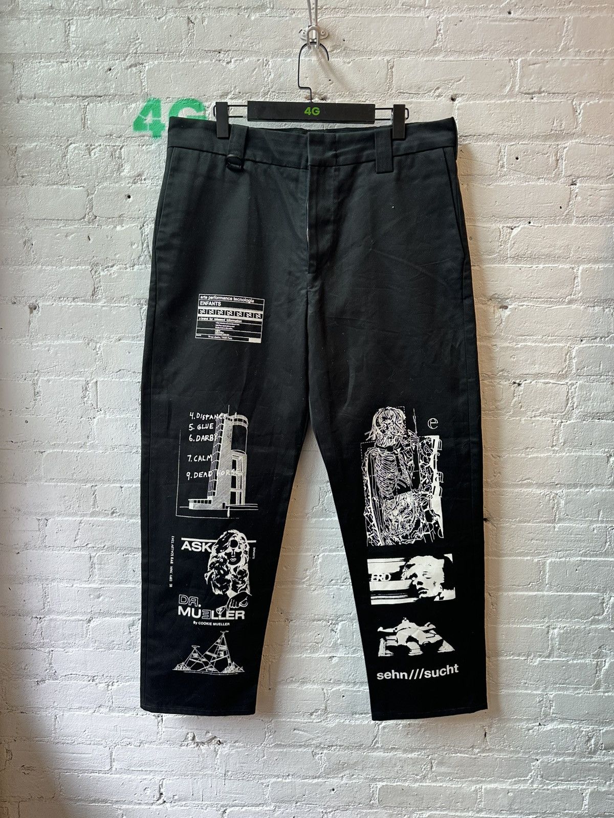 Enfants Riches Deprimes ERD MULTI GRAPHIC WORK PANTS Size US 38 / EU 54 - 1 Thumbnail