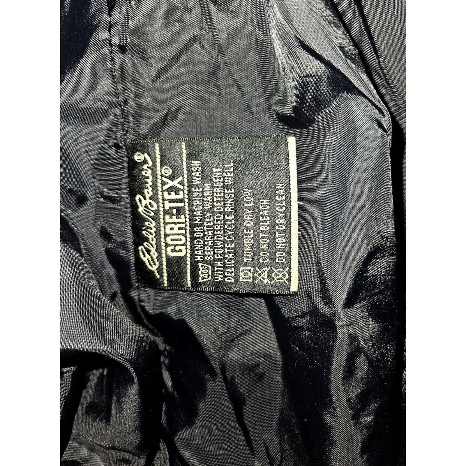 Eddie Bauer VINTAGE Eddie Bauer Jacket Womens XL Blue Gore Tex Hooded Parka Rain Coat 90s Size XL / US 12-14 / IT 48-50 - 3 Thumbnail