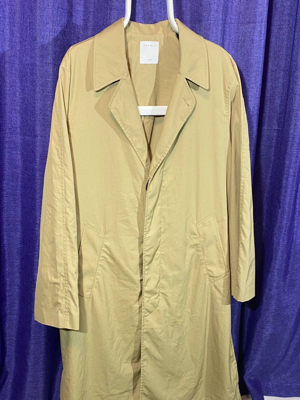 Sandro Sandro Paris Men Trench Coat Jacket Size US L / EU 52-54 / 3 - 11 Thumbnail