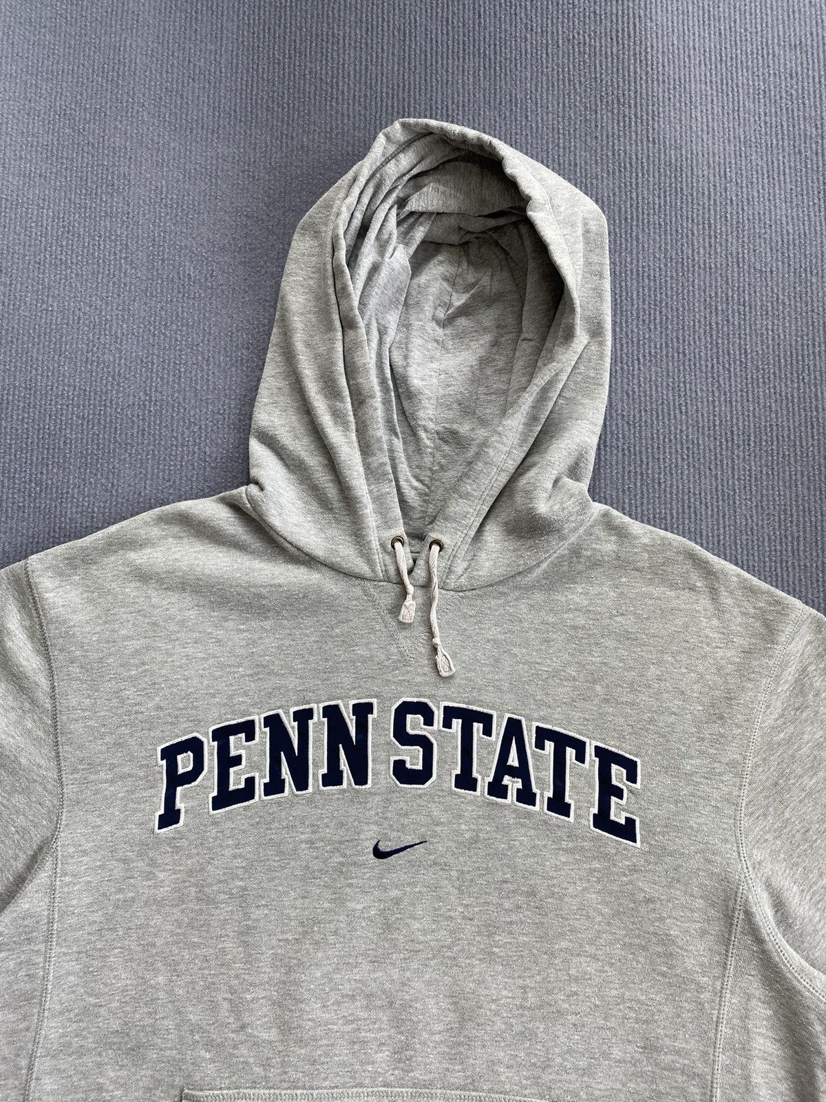 Nike Vintage 00’s Nike Penn State Spell Out Hoodie Size US L / EU 52-54 / 3 - 3 Thumbnail