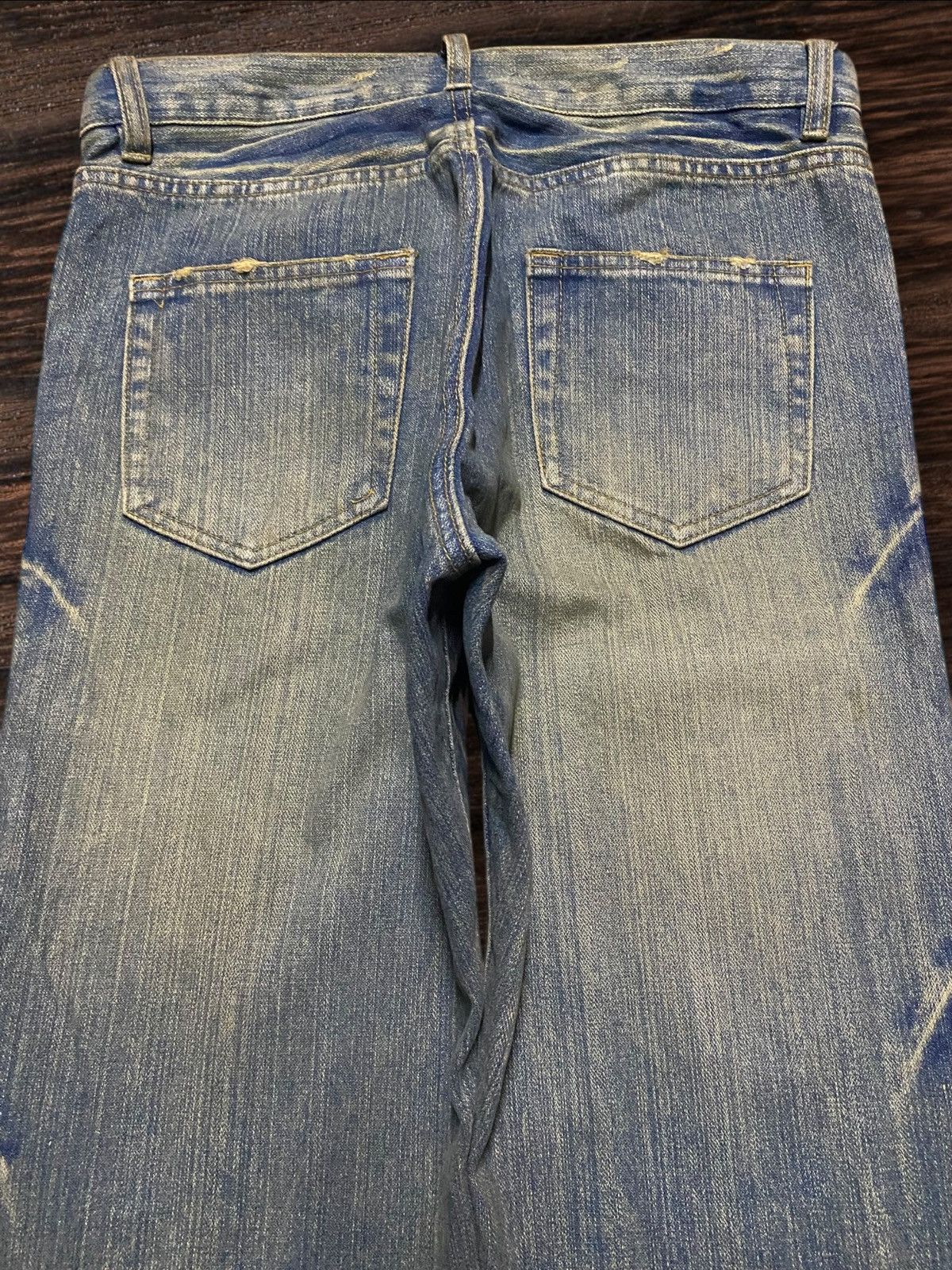 Japanese Brand Vintage Japanese Brand Mud Wash Distressed Loose Jeans Size US 32 / EU 48 - 4 Thumbnail