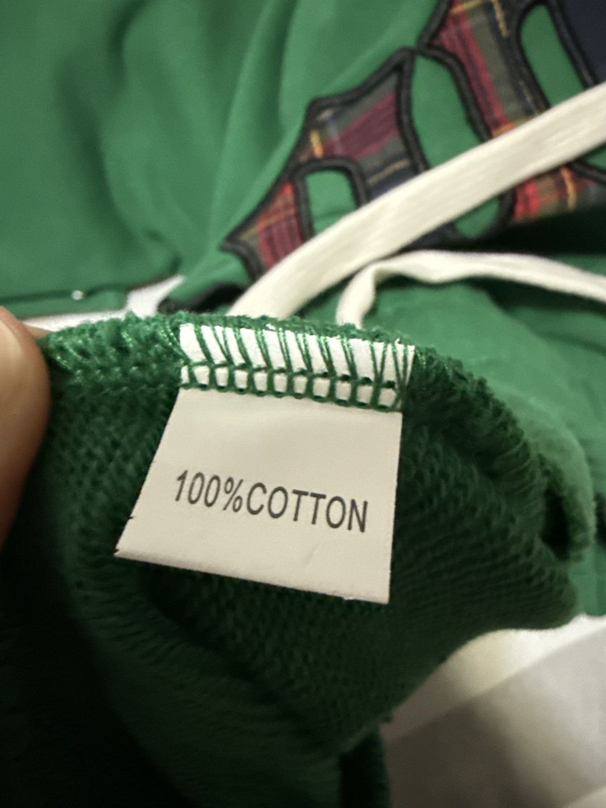 Godspeed GODSPEED OG Logo Sweatpants Green Plaid Size Small Authentic Size US 29 - 12 Thumbnail