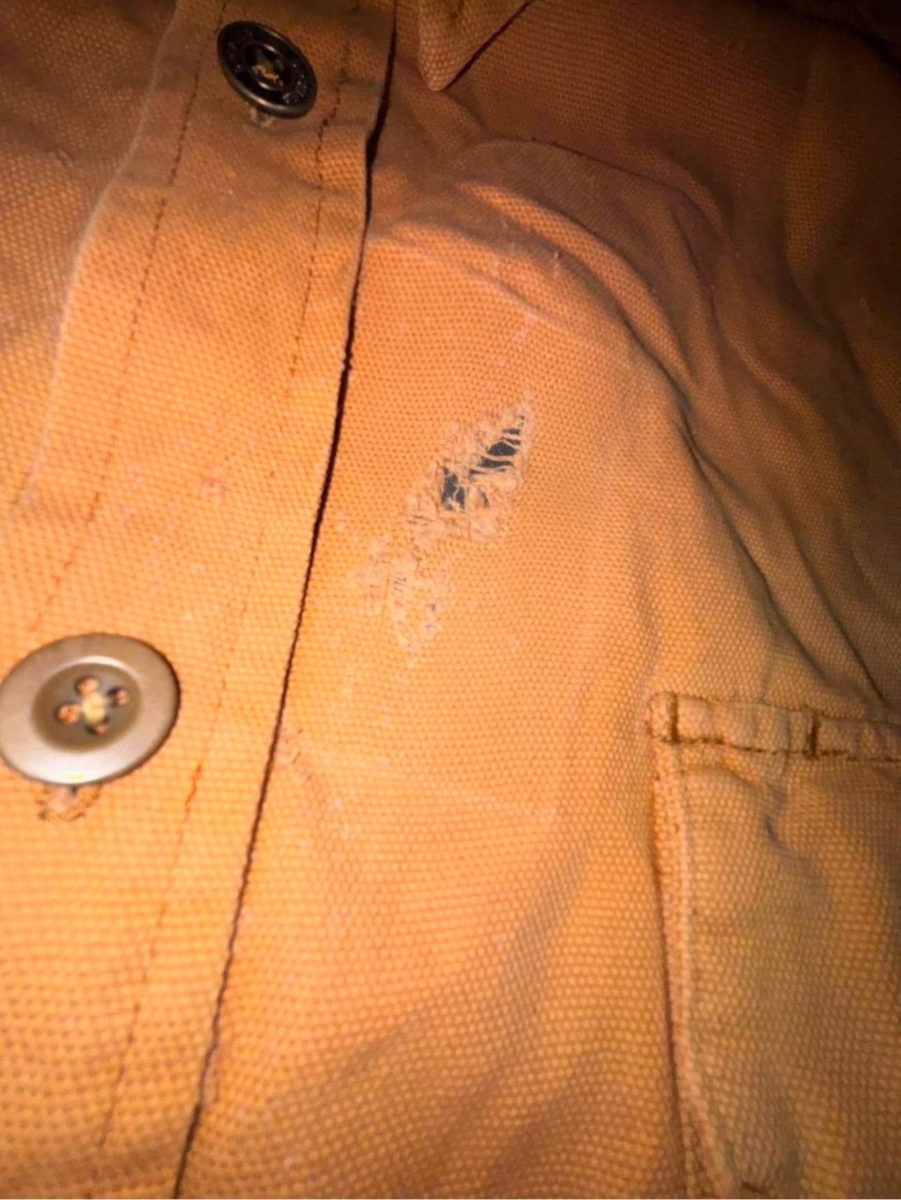 Dickies × Vintage Heavily Distressed Dickies Welding Shirt with Hand Pockets Size US XXL / EU 58 / 5 - 5 Thumbnail