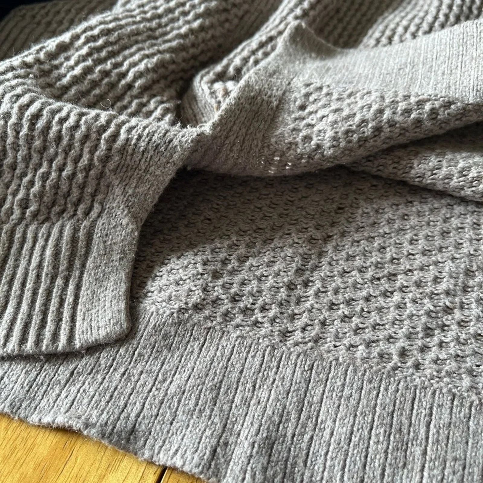 Loft Ann Taylor Loft long sleeved TAN sweater, size XL Size XL / US 12-14 / IT 48-50 - 5 Thumbnail