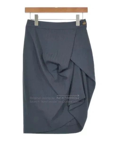 Vivienne Westwood Vivienne Westwood Red Label Gray Striped Skirt. Size 39" - 1 Thumbnail