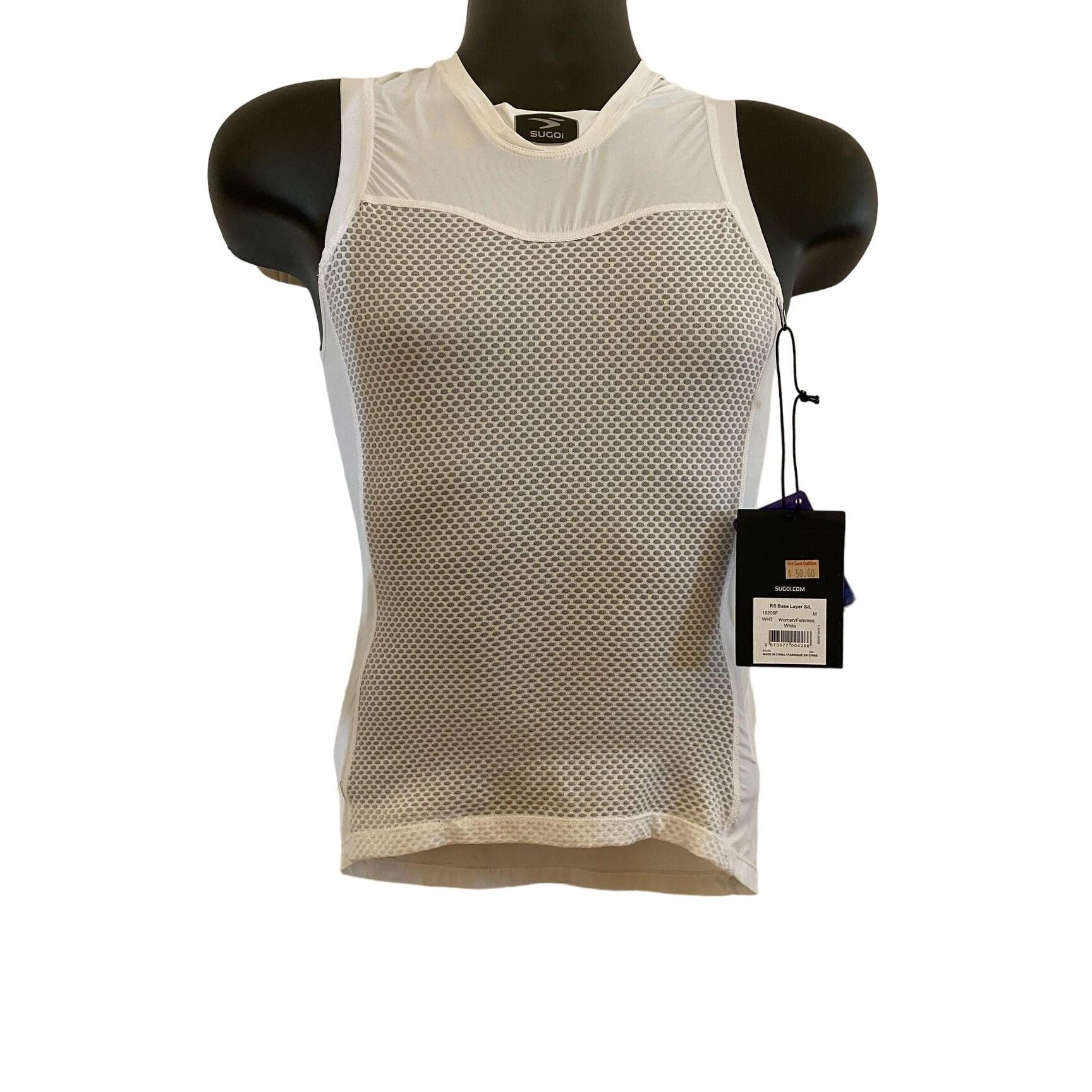 Other Sugoi RS Base Layer Tank Top Jersey Women's Large White Slee Size L / US 10 / IT 46 - 1 Thumbnail