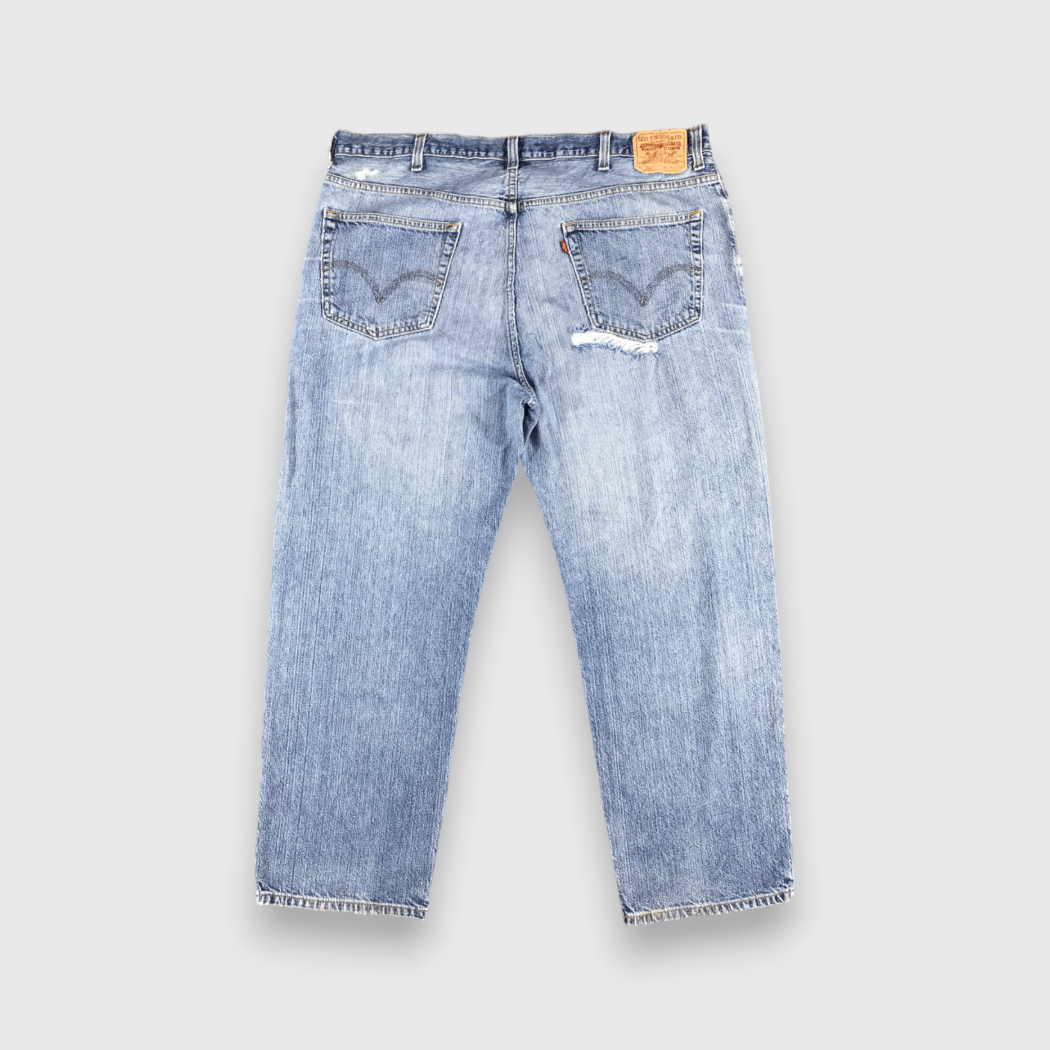 Levi's Vintage Blue Wash Levis 550 Jeans-J2067 Size US 43 - 2 Thumbnail