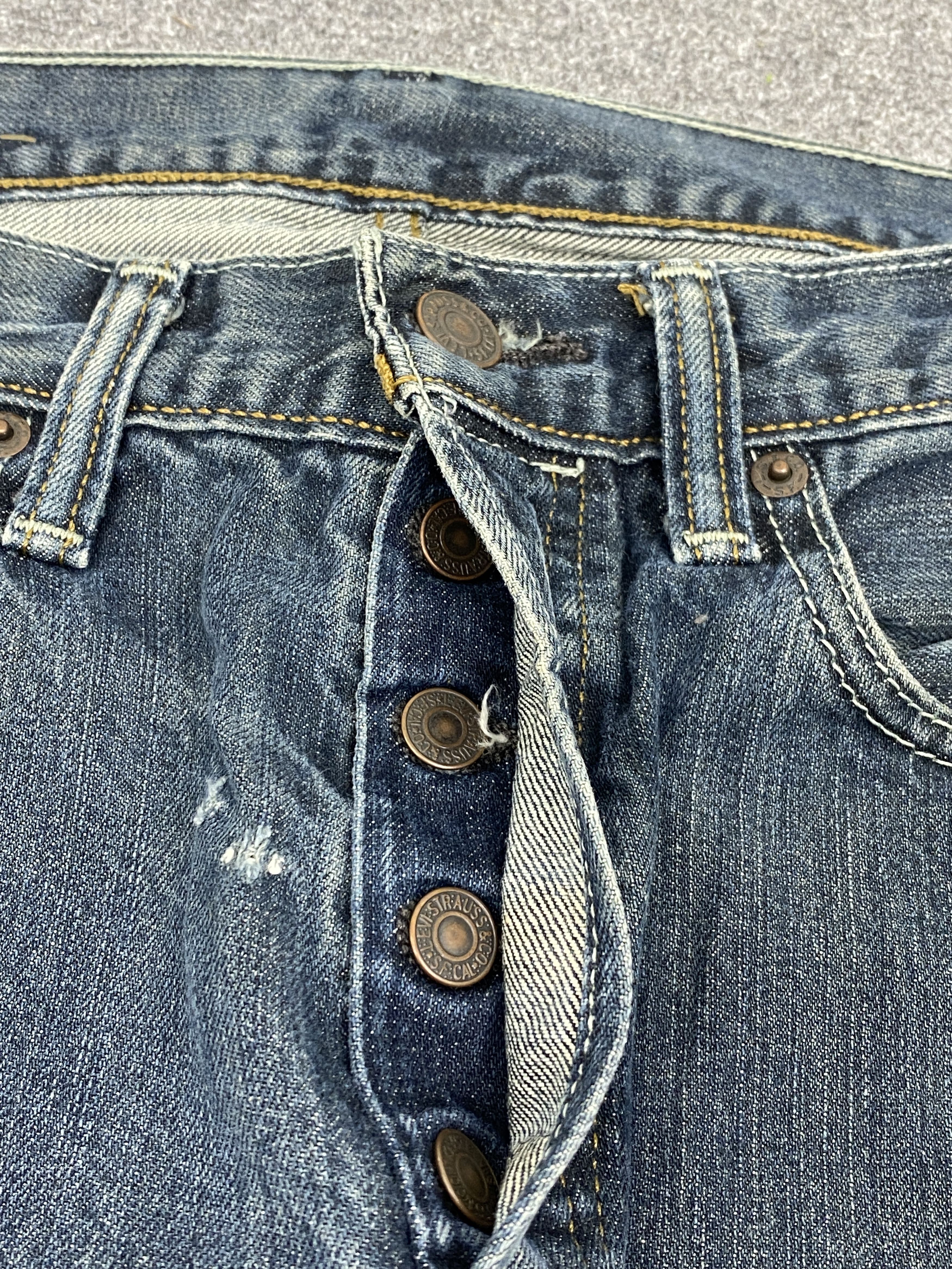 Levi's Vintage Levi's 501 XX Blue Denim Jeans DP2763 Size US 32 / EU 48 - 15 Thumbnail