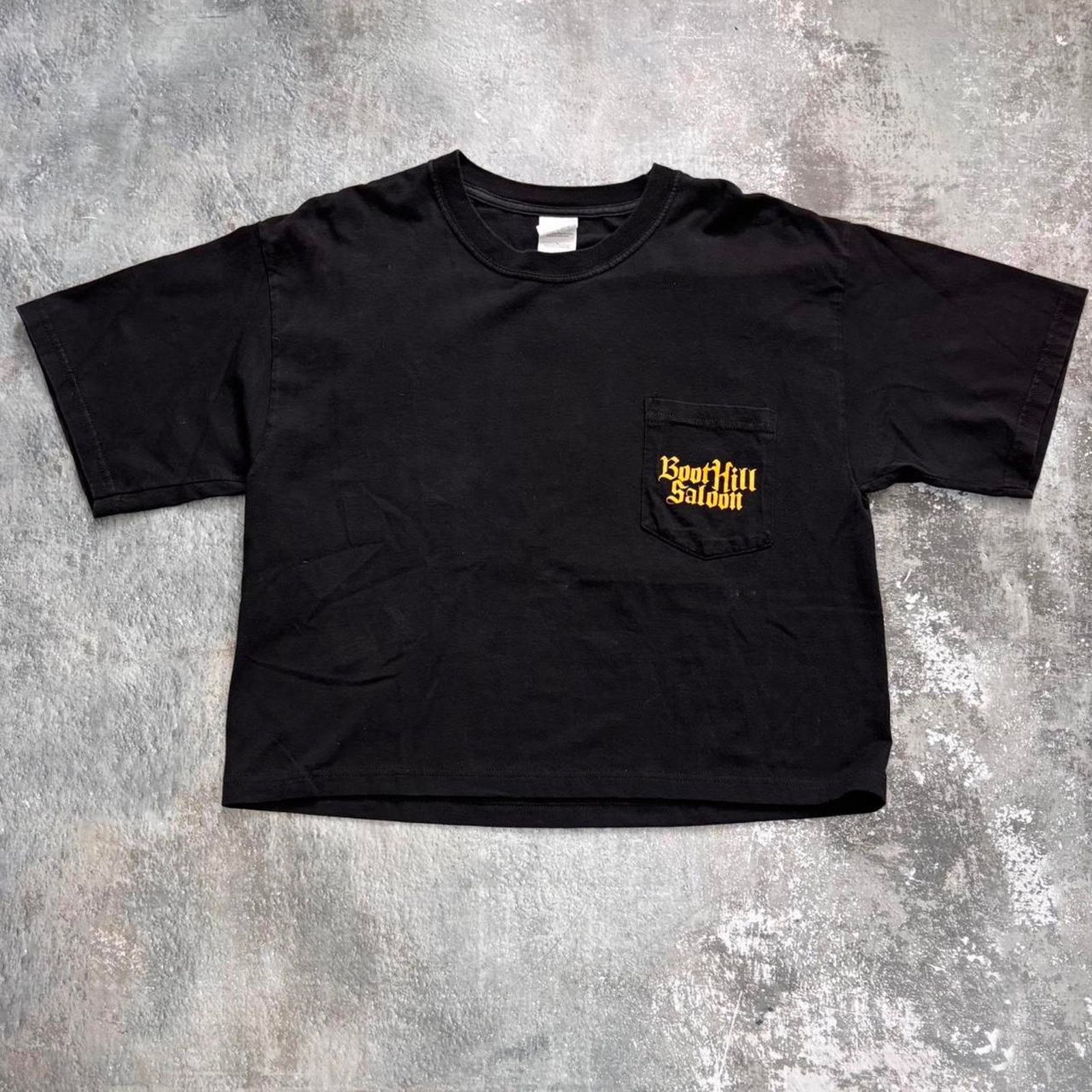 Vintage Vintage Boot Hill Saloon Biketober Fest T Shirt! Biker Size US M / EU 48-50 / 2 - 3 Thumbnail