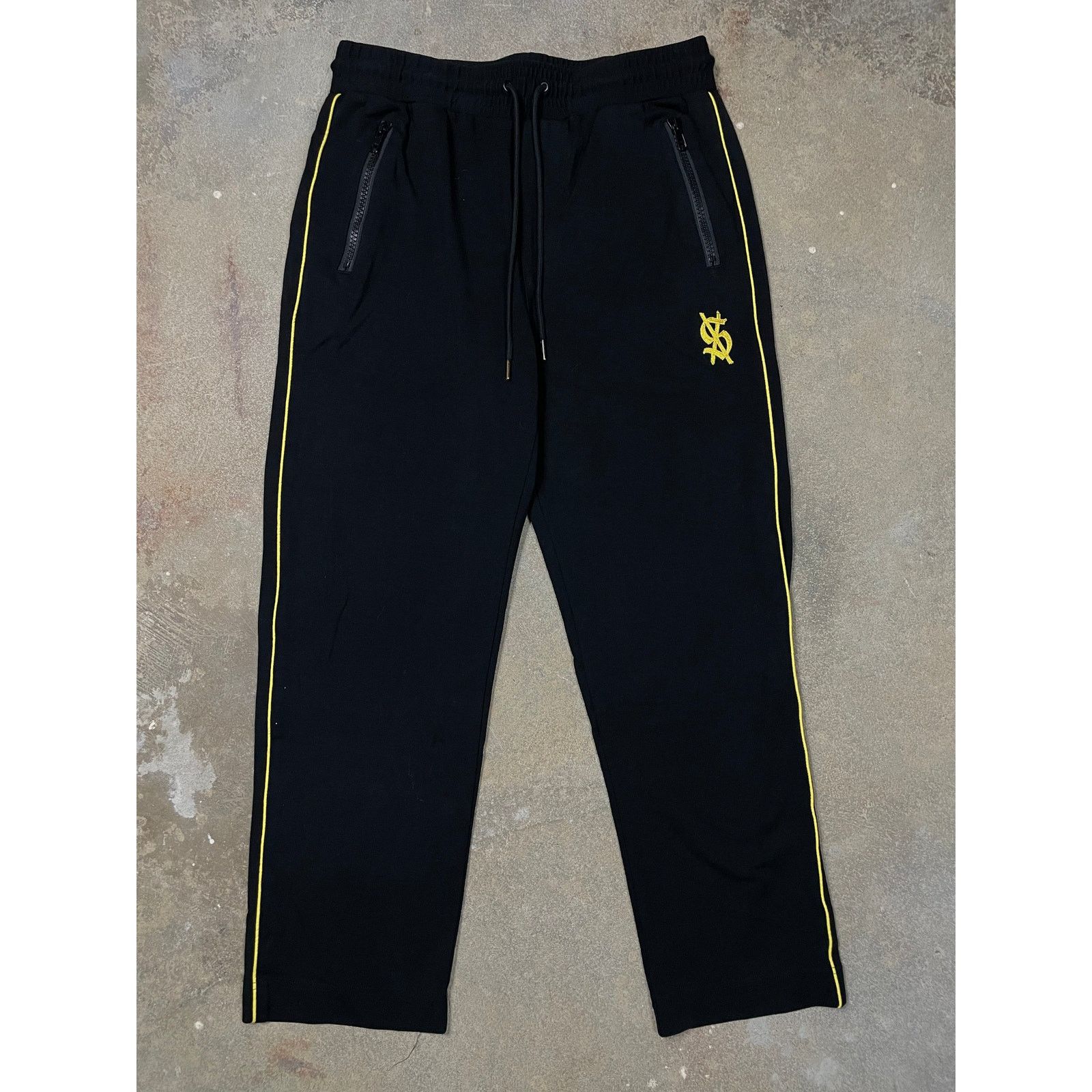 Ksubi Ksubi Sweats Black Gold Medium Used Size US 34 / EU 50 - 1 Thumbnail