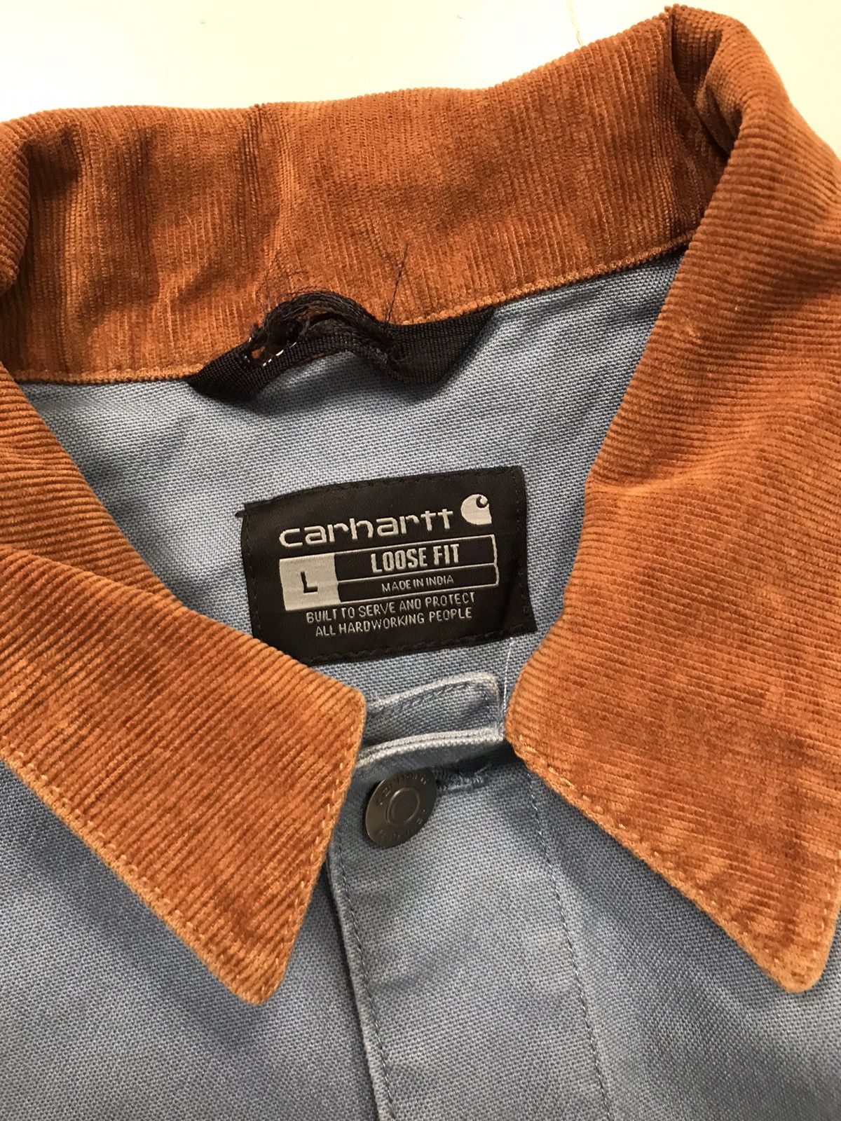 Carhartt Factoryleftover vintage carhartt chore jacket Size US L / EU 52-54 / 3 - 4 Thumbnail
