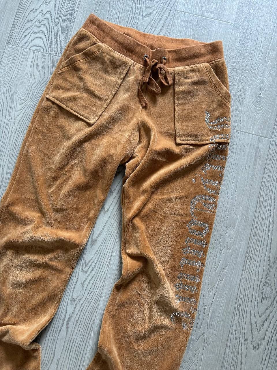 Juicy Couture Vintage Juicy Couture Y2K Velour Logo pants USA Size 30" / US 8 / IT 44 - 3 Thumbnail
