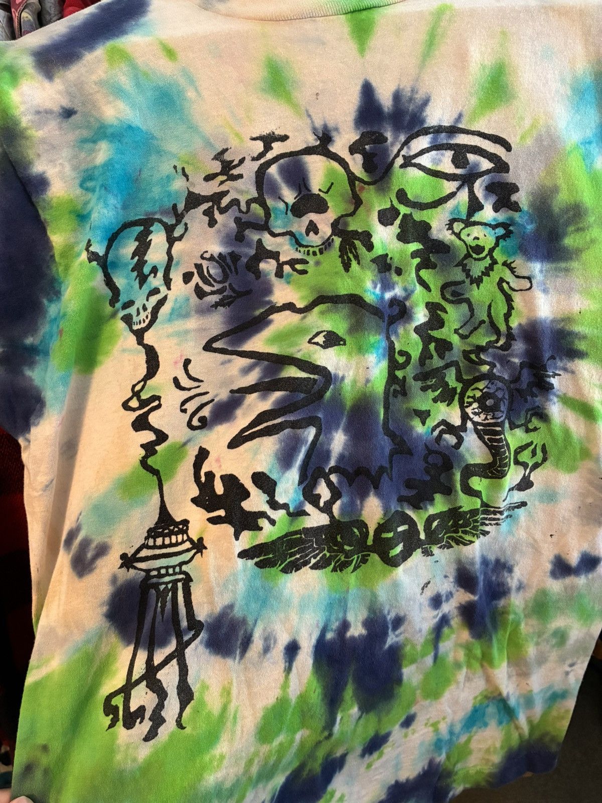 Vintage Vintage 80s Grateful-dead lot tee shirt Size US L / EU 52-54 / 3 - 3 Thumbnail
