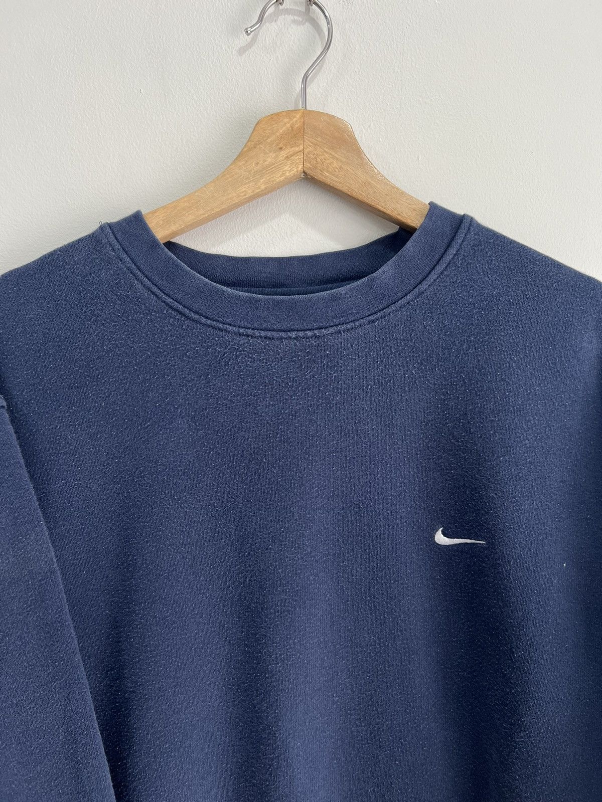 Nike Vintage Nike Sweater Sweatshirt swoosh check Size US XL / EU 56 / 4 - 3 Thumbnail