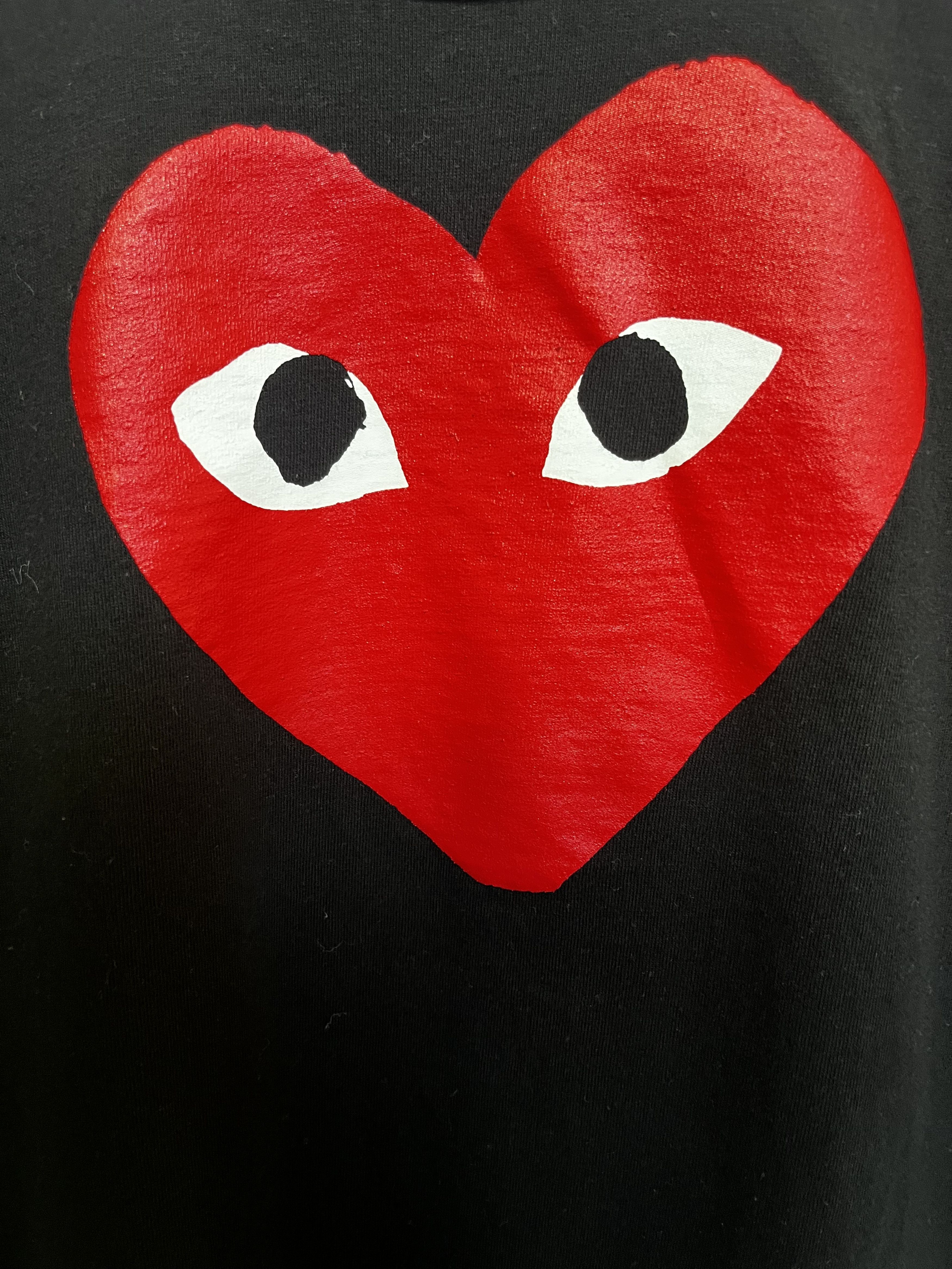 Comme des Garcons PLAY Comme des Garcons PLAY Black Heart Eyes Tee Size US L / EU 52-54 / 3 - 2 Thumbnail