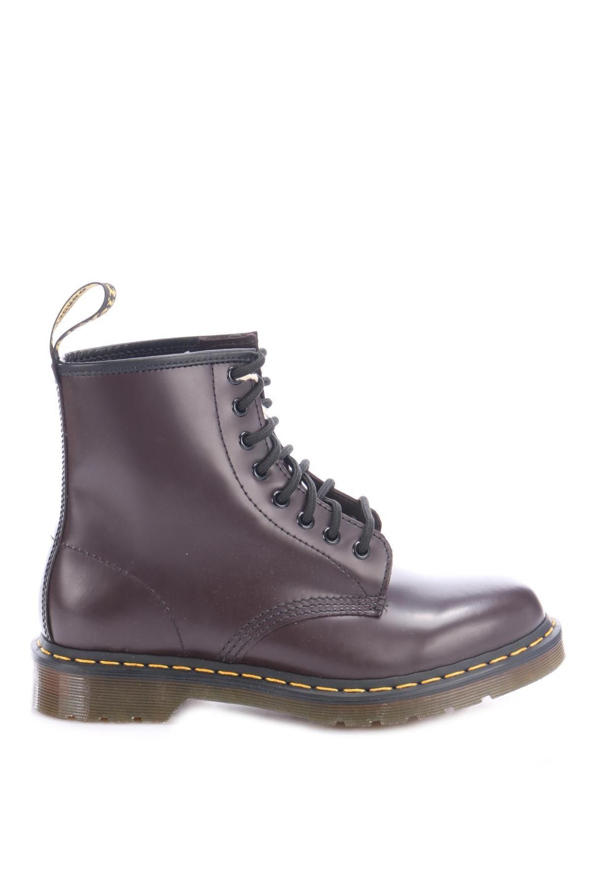Dr. Martens Burgandy boots Size US 8 / IT 38 - 1 Thumbnail