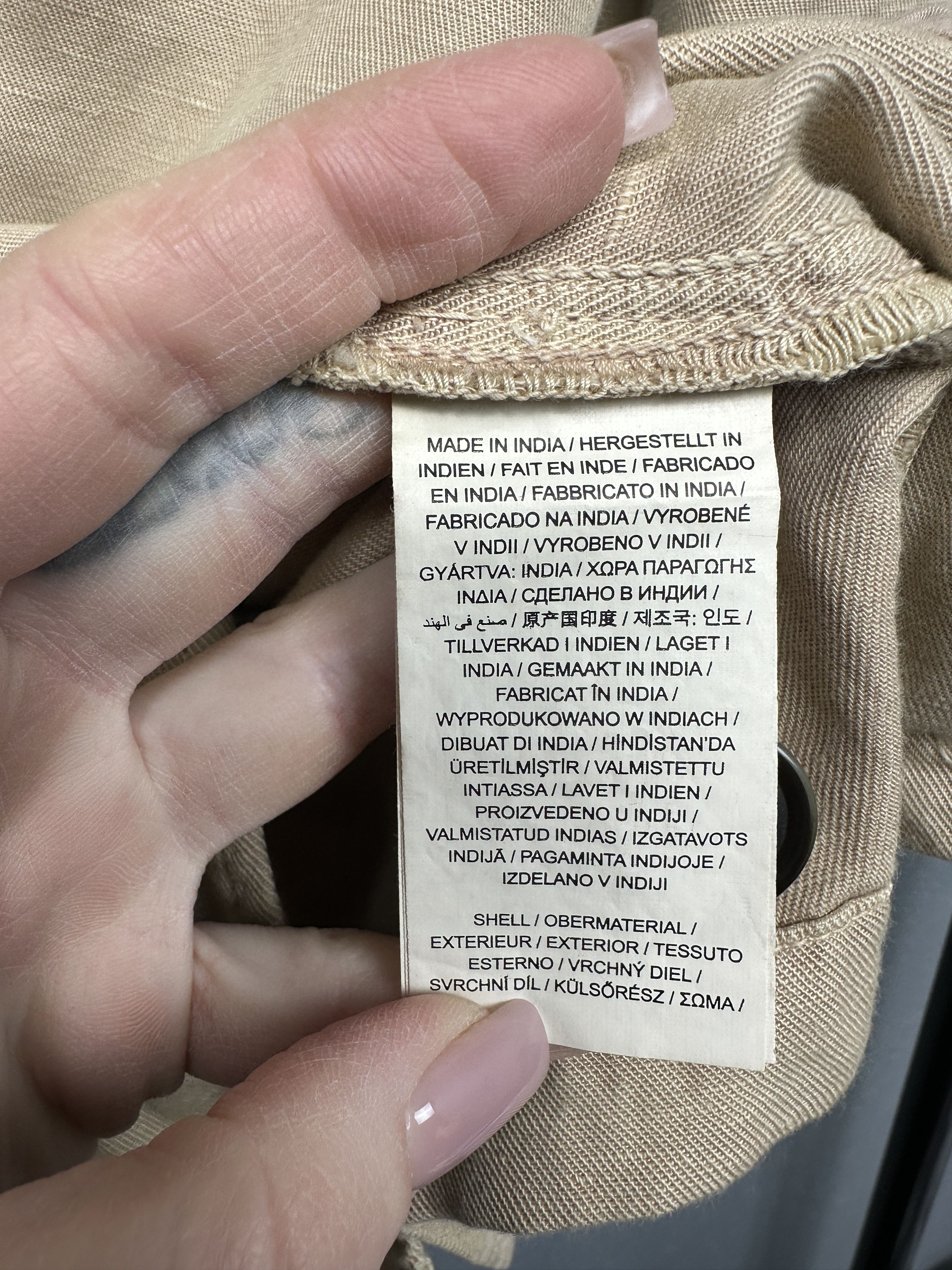 Gant Gant Mens Linen Overshirt Jacket Size US XL / EU 56 / 4 - 5 Thumbnail