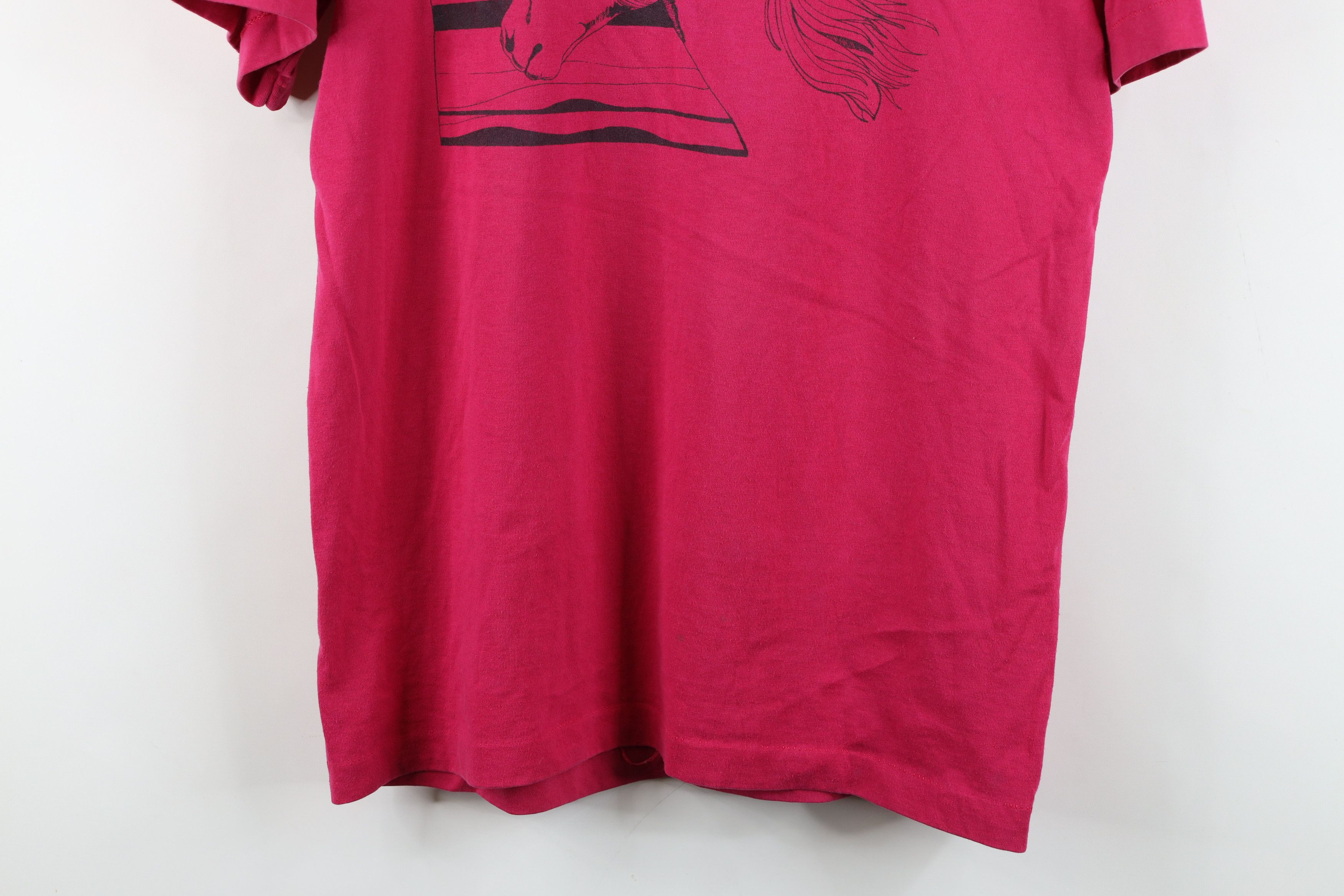 Vintage Vintage 90s Streetwear Mountain Nature T-Shirt Pink USA Size XL / US 12-14 / IT 48-50 - 3 Thumbnail