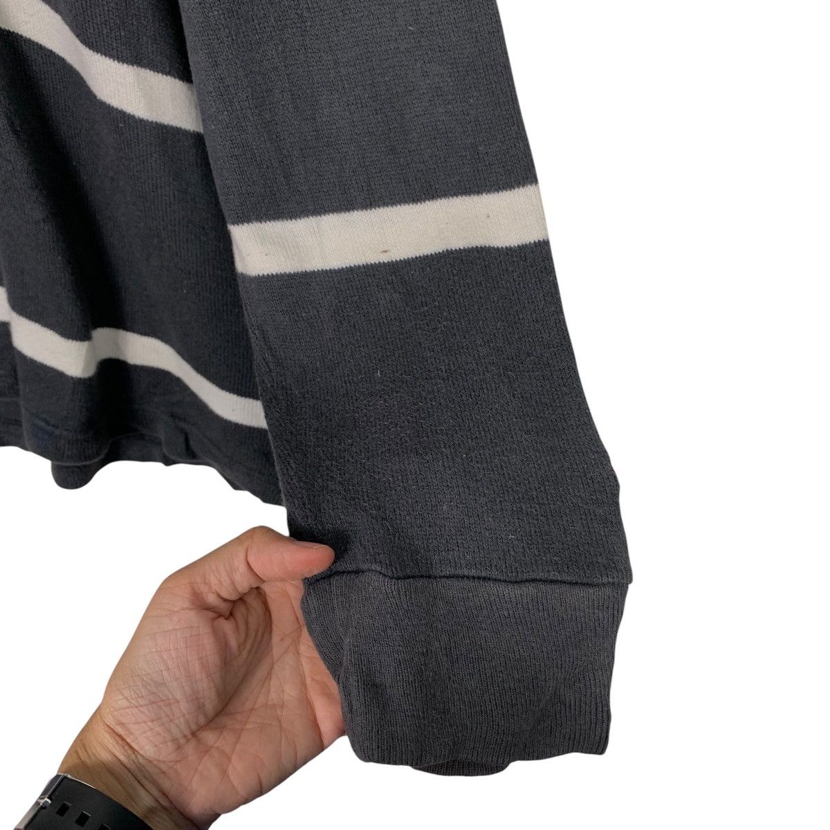 Canterbury of New Zealand Vintage Canterbury Of New Zealand Stripe Polo Rugby Sweater Size US XL / EU 56 / 4 - 10 Thumbnail