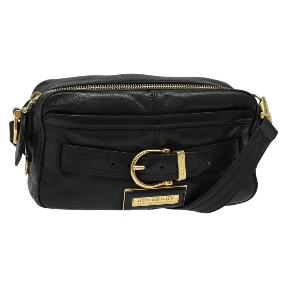 Burberry Burberry Shoulder Bag Leather Size ONE SIZE - 1 Thumbnail