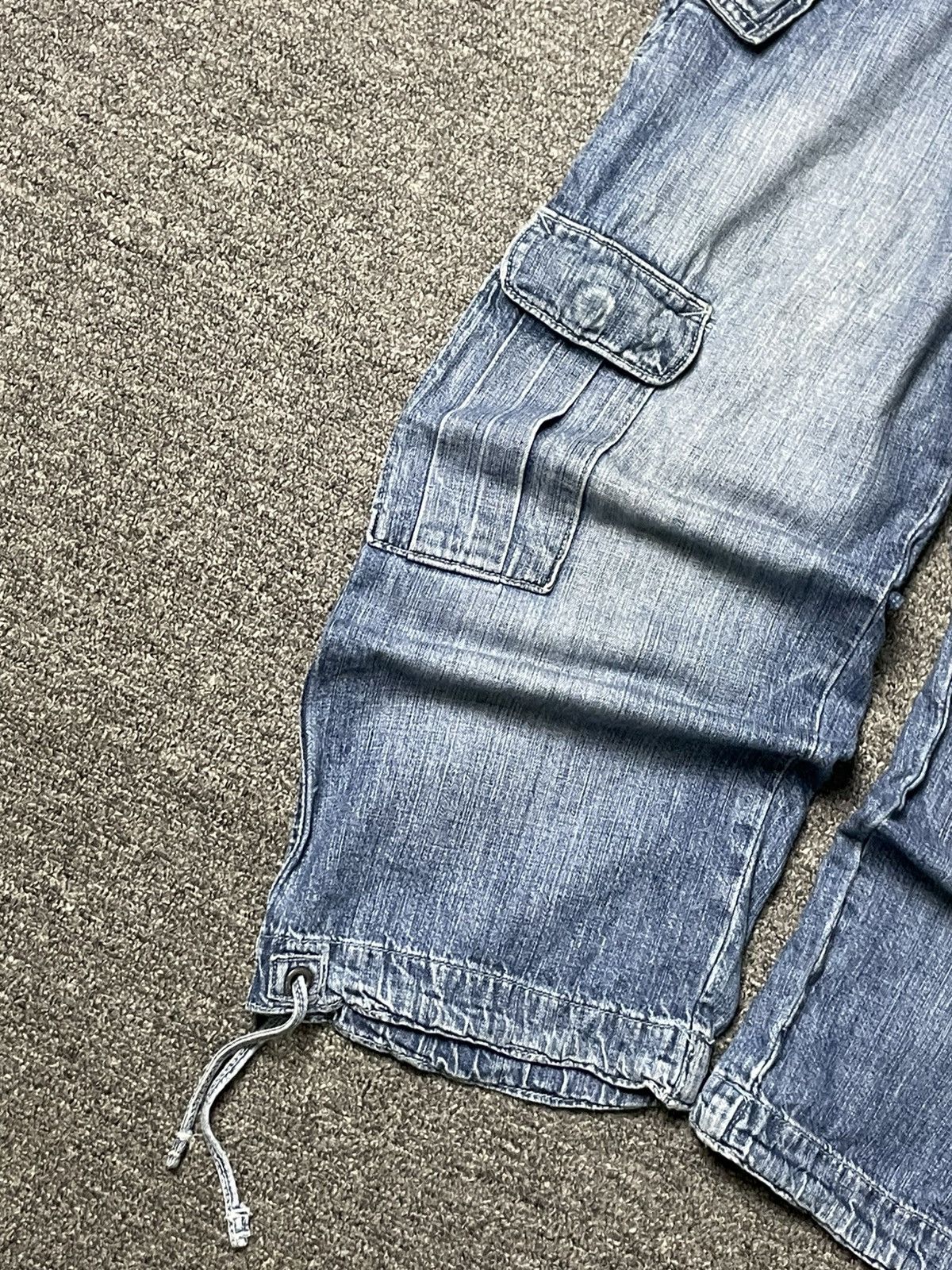 Gap × Vintage GAP Brand Three Quarter Cargo Jeans (62) Size US 30 / EU 46 - 3 Thumbnail