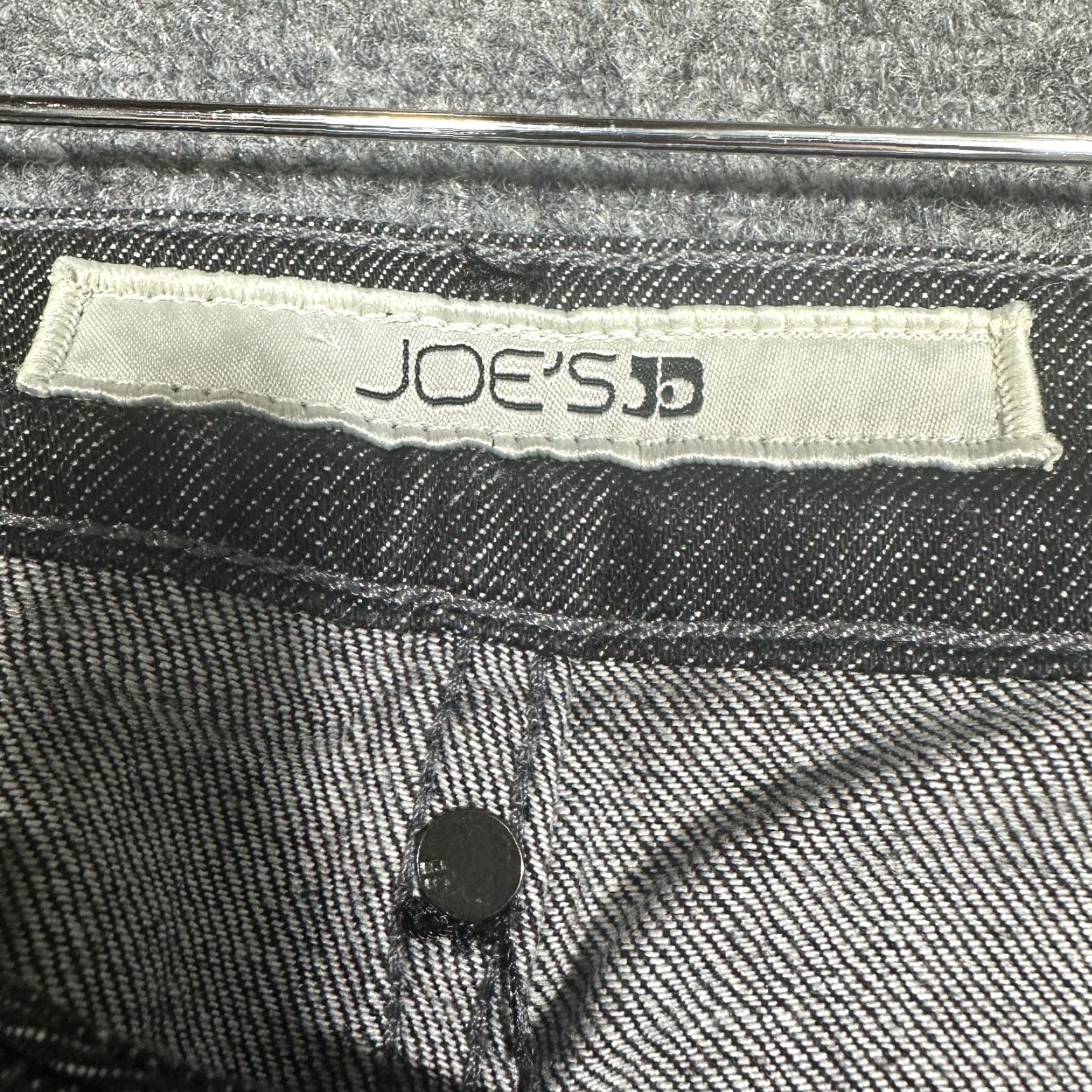 Vintage Joes Jeans Jeans Bootcut Black Cotton Stretch 5-Pocket Logo Womens 26 Regular Denim Size 26" / US 2 / IT 38 - 5 Thumbnail