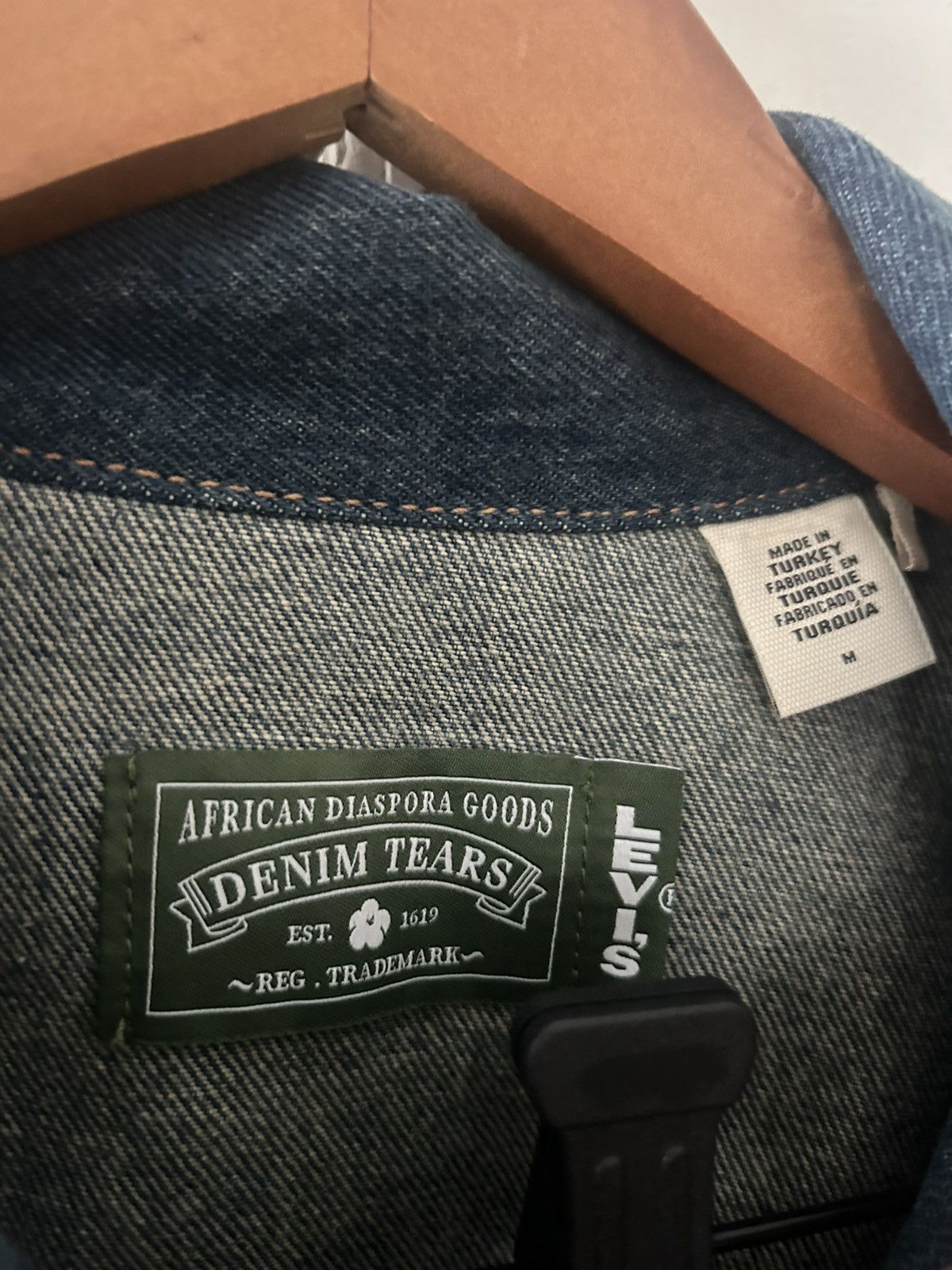 DENIM TEARS × Levi's Denim Tears x Levi’s denim track Jacket Size US M / EU 48-50 / 2 - 3 Thumbnail