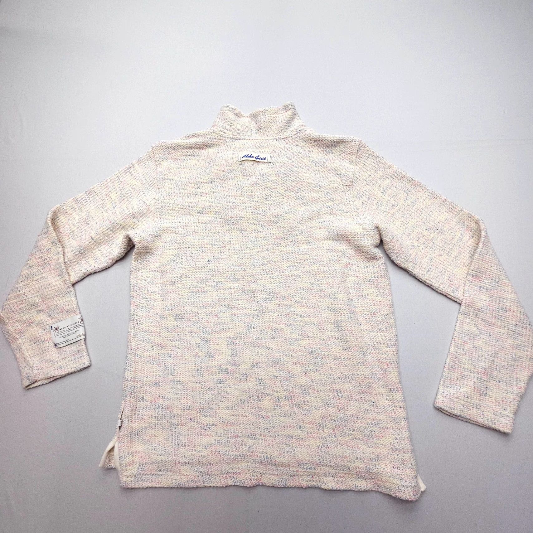 Scotch & Soda Scotch & Soda Multicolor Geometric Sweater Womens Medium Mock Neck Long Sleeve Tropical Pullover Size M / US 6-8 / IT 42-44 - 3 Thumbnail