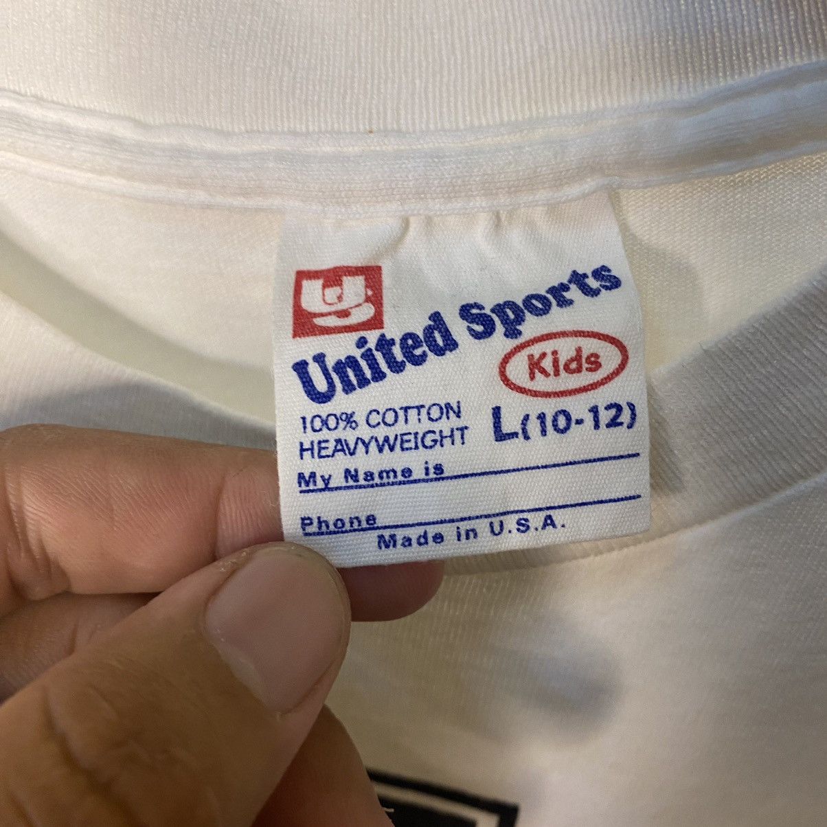 Vintage Vintage United Sport For Kids Tshirt Size US XS / EU 42 / 0 - 2 Thumbnail