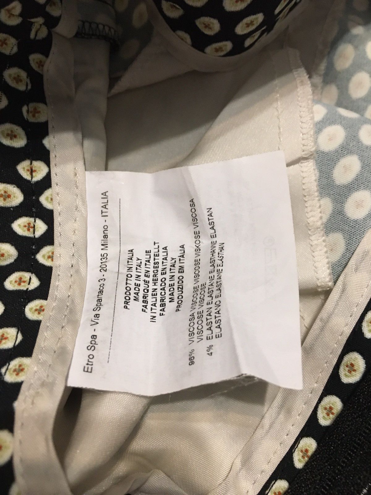 Etro ETRO Milano Designer Womens Pants Size EU 42 Size 28" / US 6 / IT 42 - 12 Thumbnail