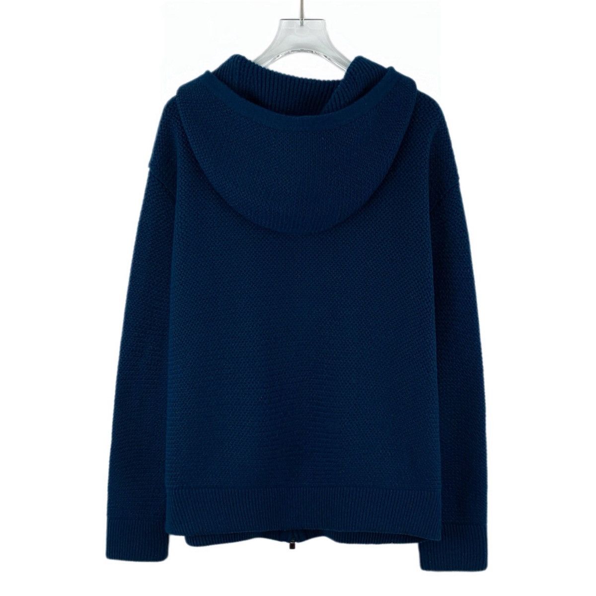 Loro Piana Loro Piana Hooded Zipper Long Sleeve Knit Jacket K26WX Size US S / EU 44-46 / 1 - 2 Thumbnail