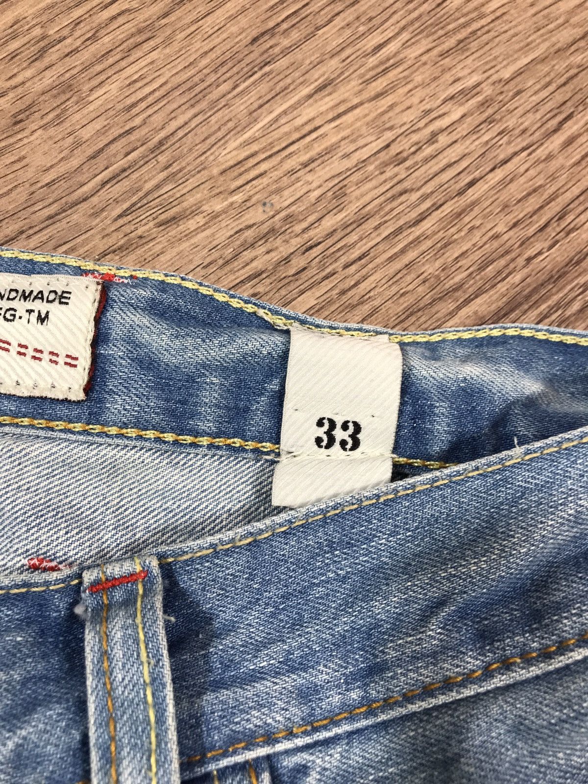 Japanese Brand × Vintage Vintage Distressed Denim Pants Jeans Size US 33 - 9 Thumbnail